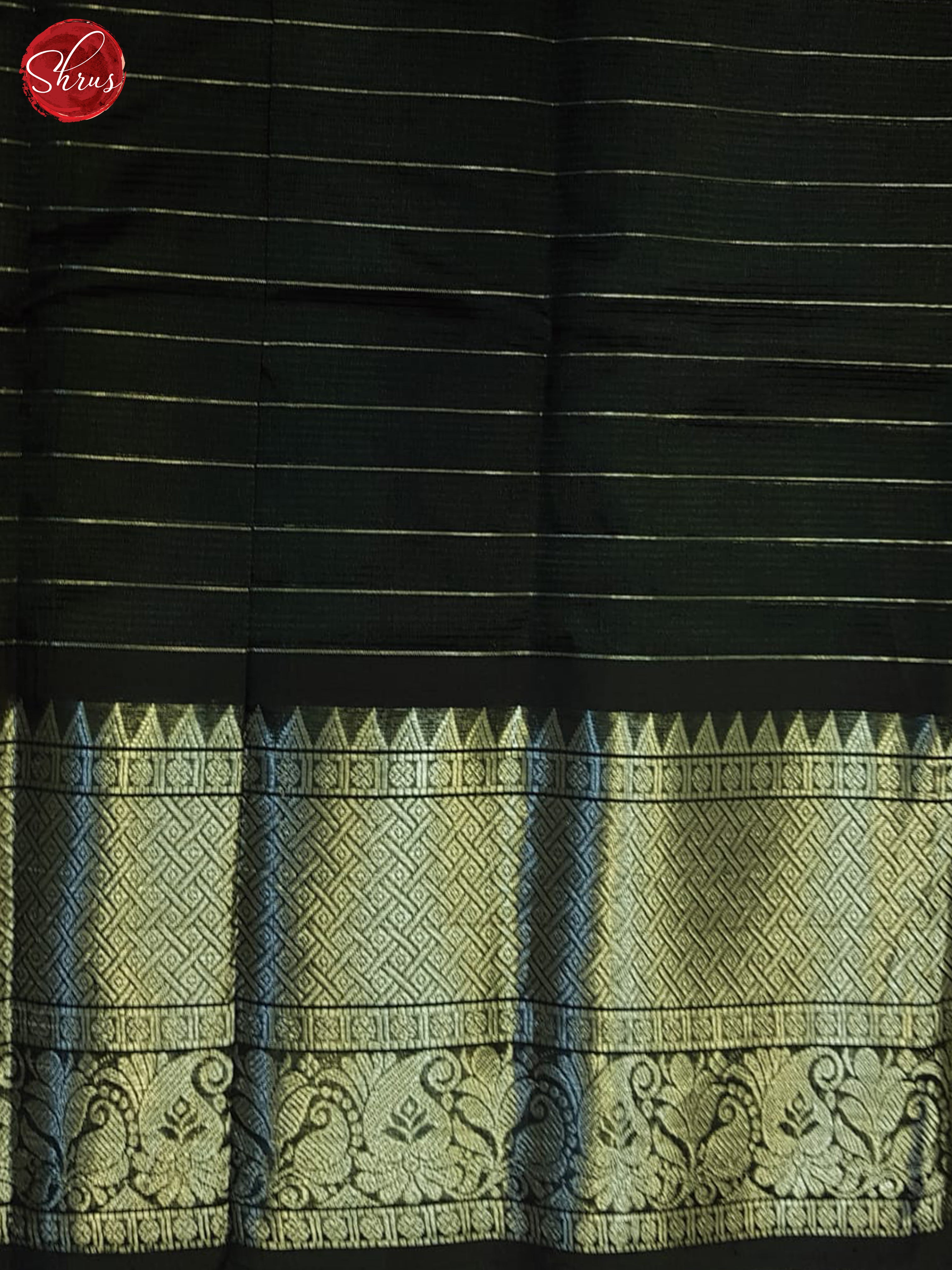Green(Single Tone)- mangalagiri Silk Cotton Saree - Shop on ShrusEternity.com