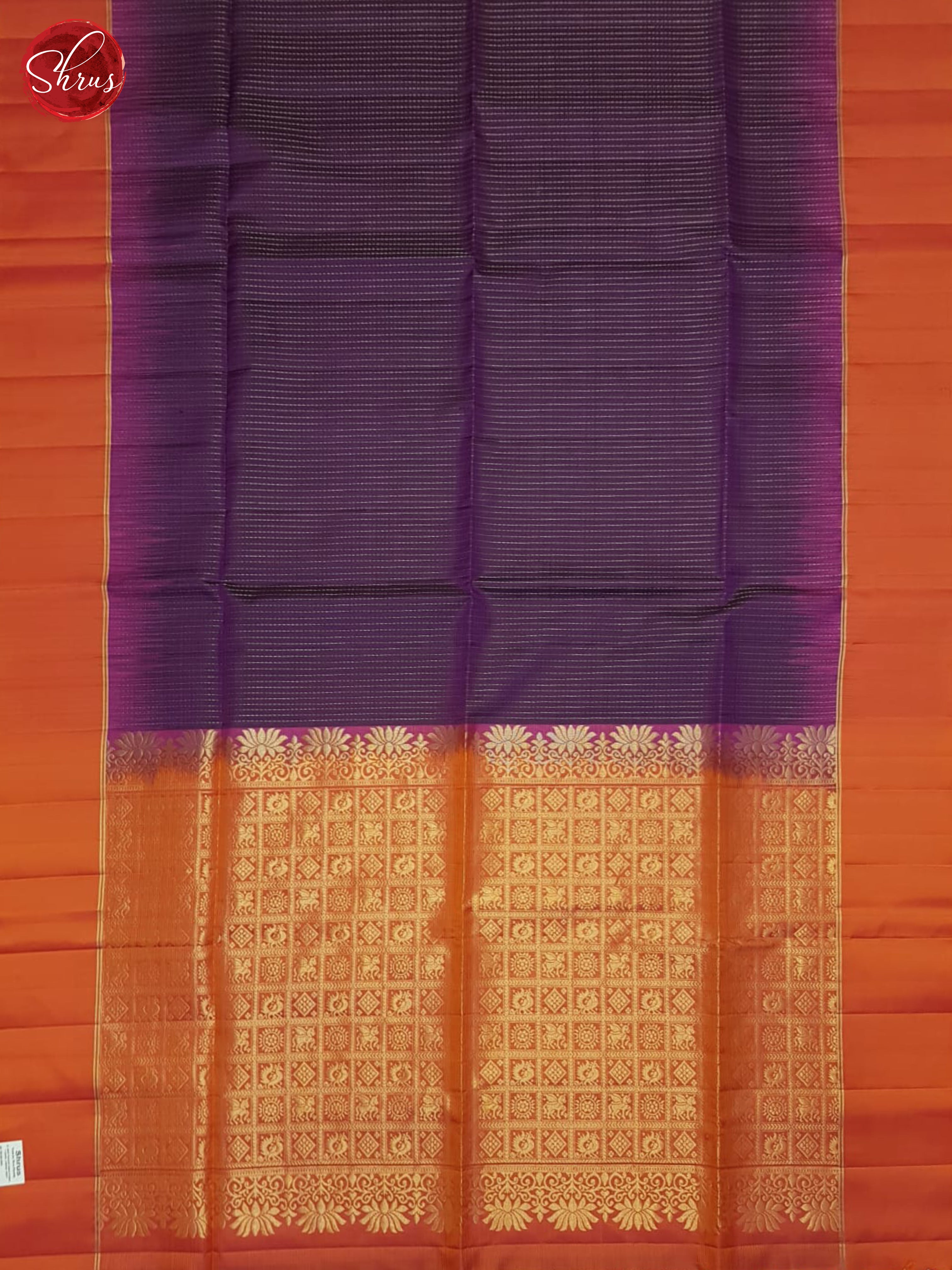 Purple And Pink- Soft Silk Saree - Shop on ShrusEternity.com