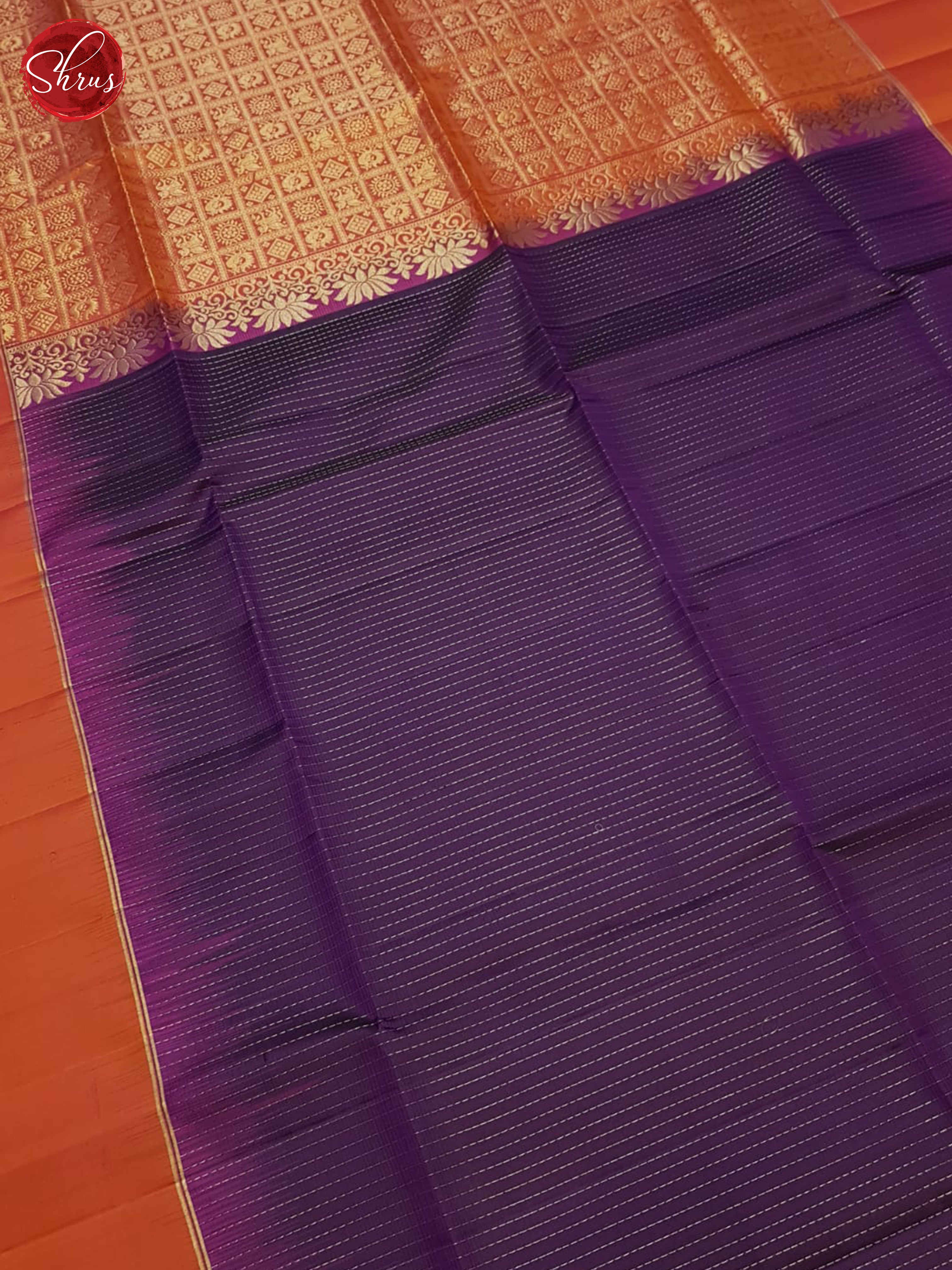 Purple And Pink- Soft Silk Saree - Shop on ShrusEternity.com