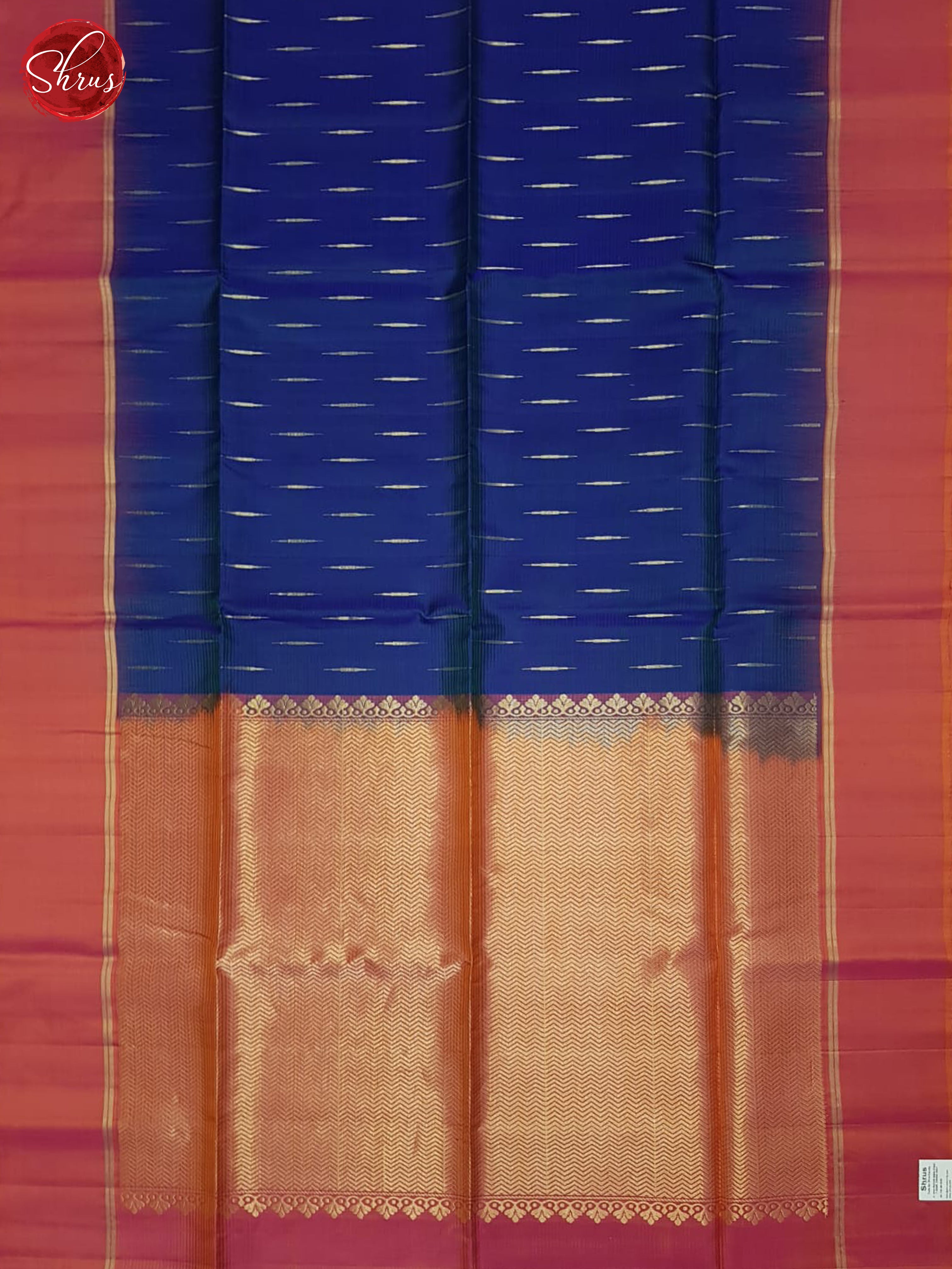 Blue And Pink- Soft Silk Saree - Shop on ShrusEternity.com