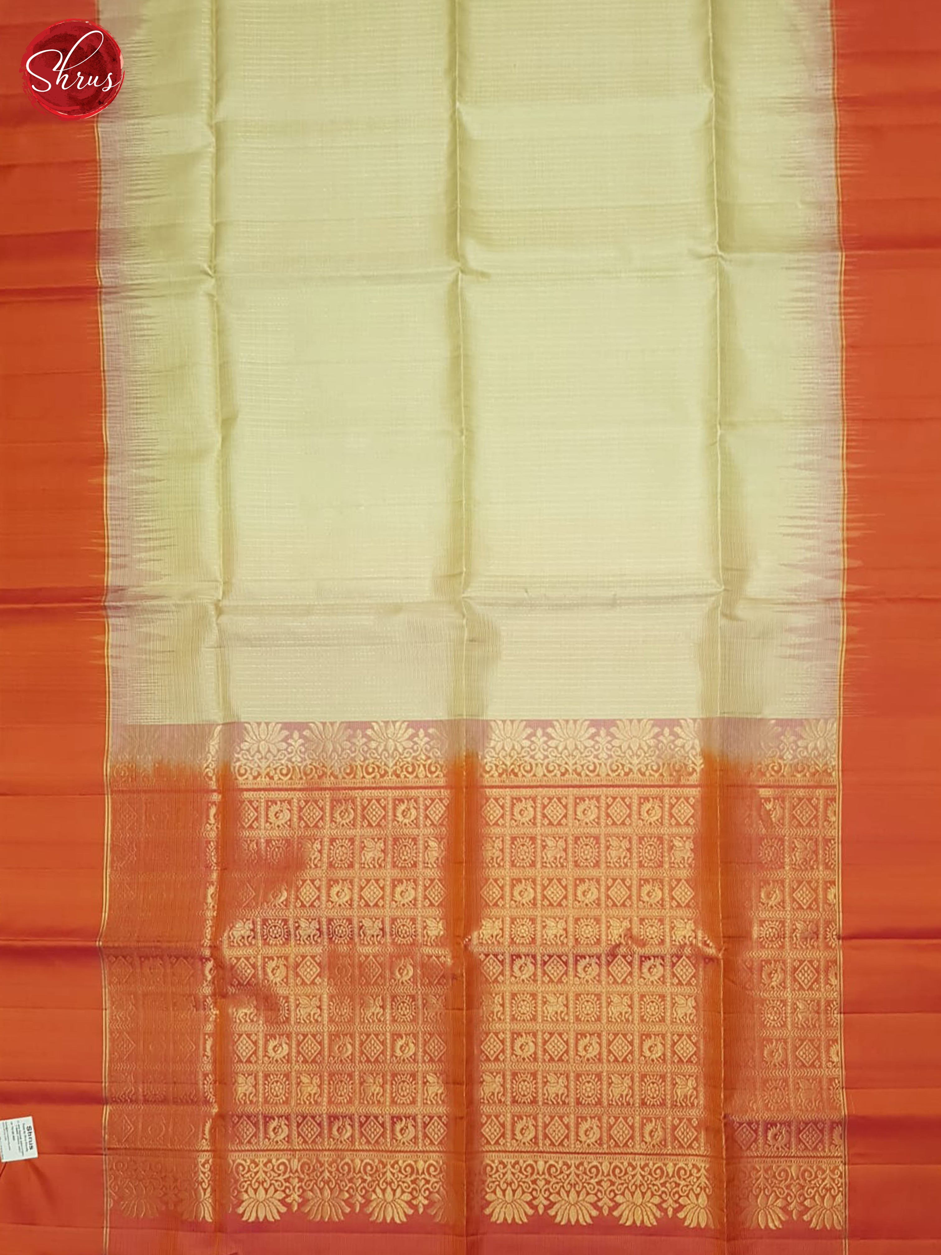 Beige And Pink- Soft Silk Saree - Shop on ShrusEternity.com