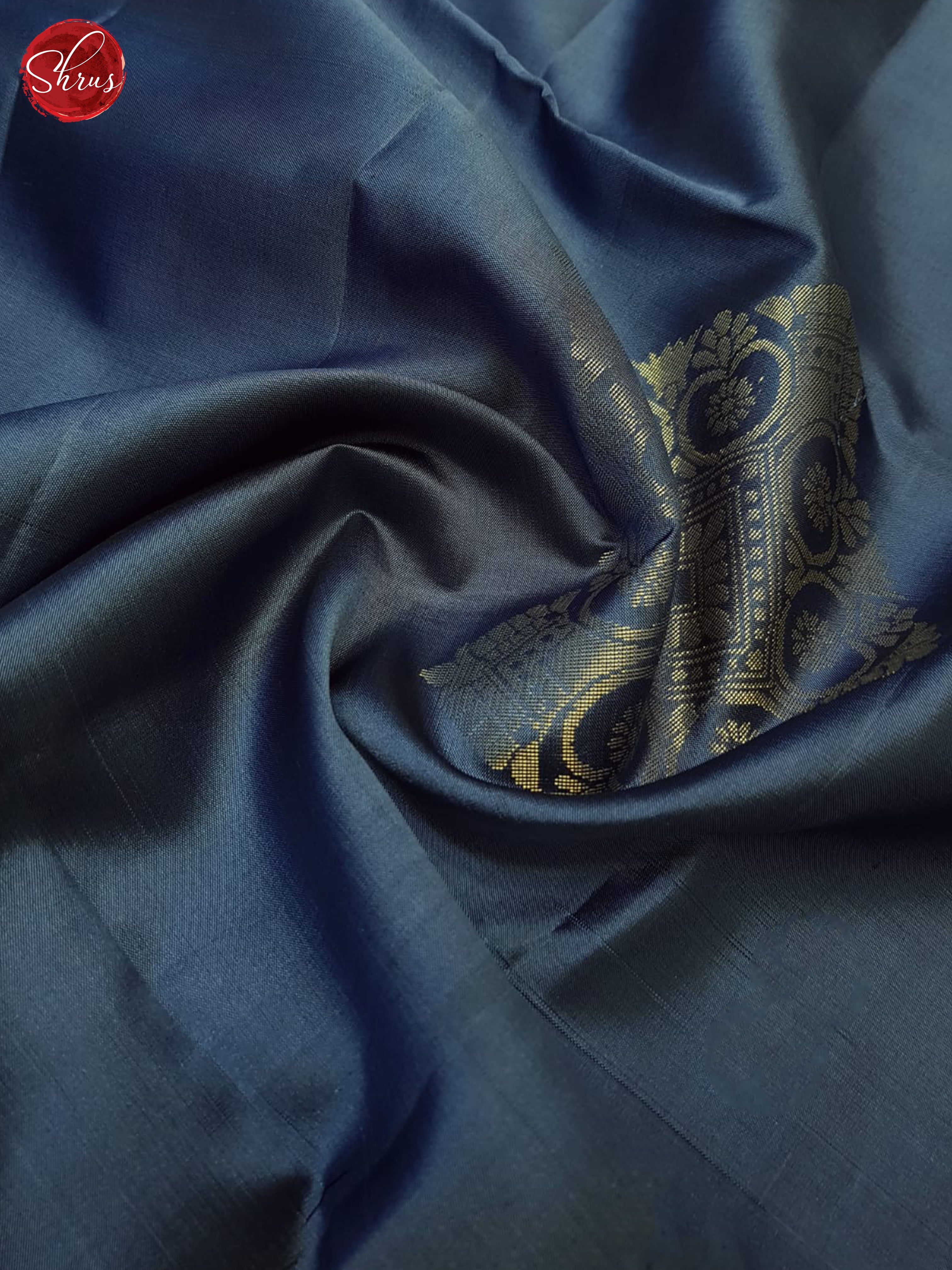 Grey And Wine- Soft Silk Saree - Shop on ShrusEternity.com