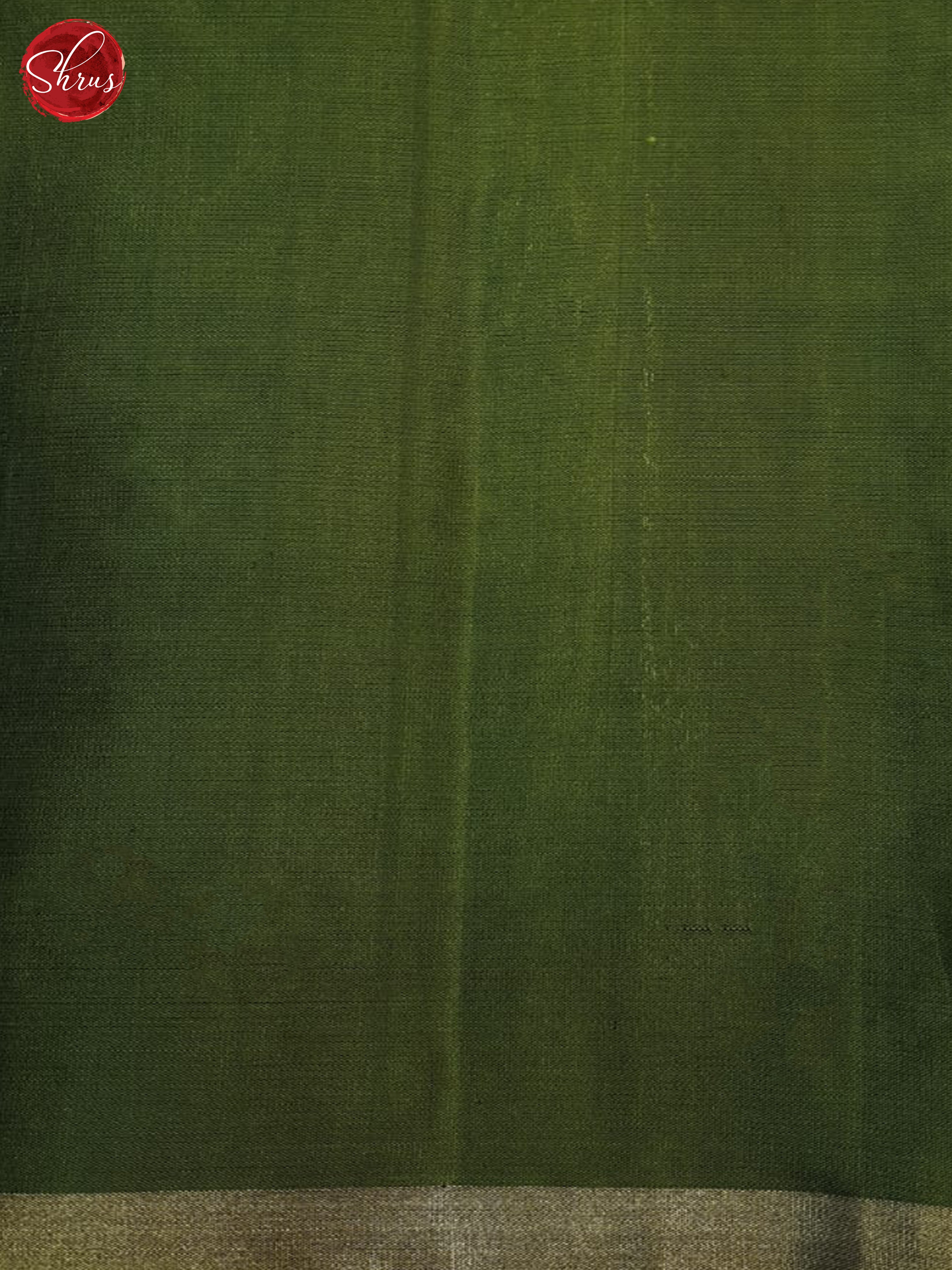 Maroon And Green- Soft Silk Saree - Shop on ShrusEternity.com