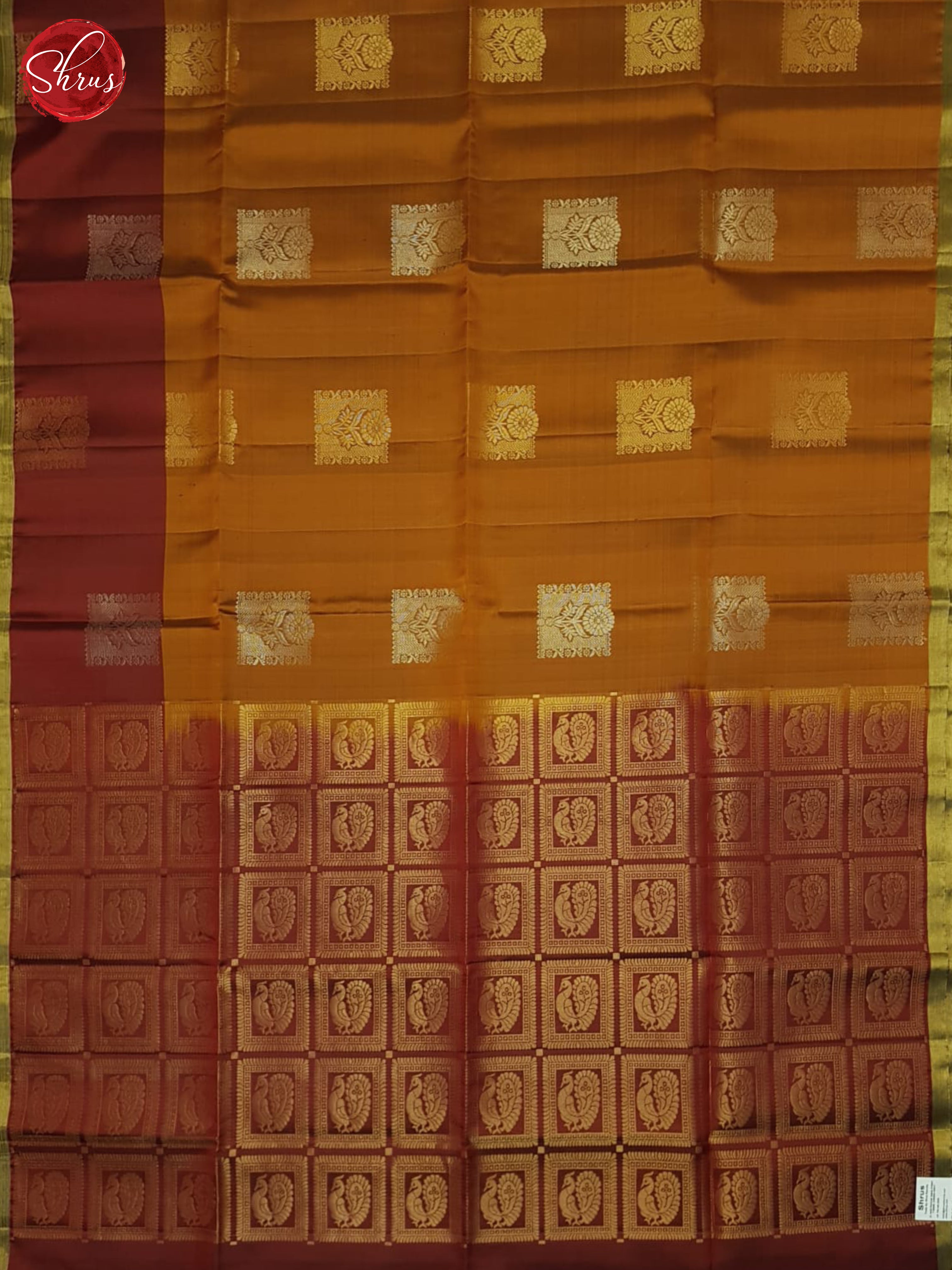 Honey And Araku maroon- Soft Silk Saree - Shop on ShrusEternity.com
