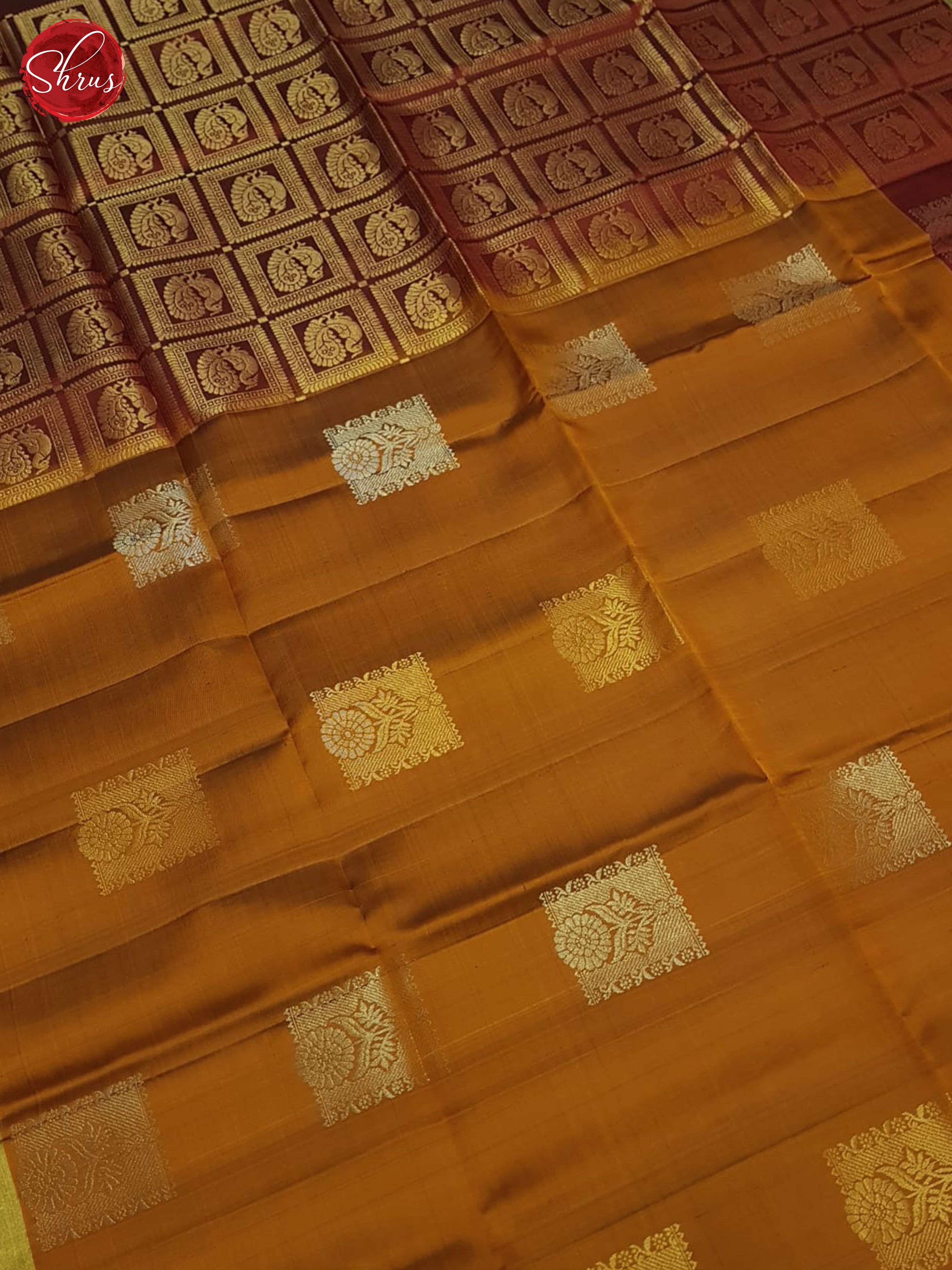 Honey And Araku maroon- Soft Silk Saree - Shop on ShrusEternity.com