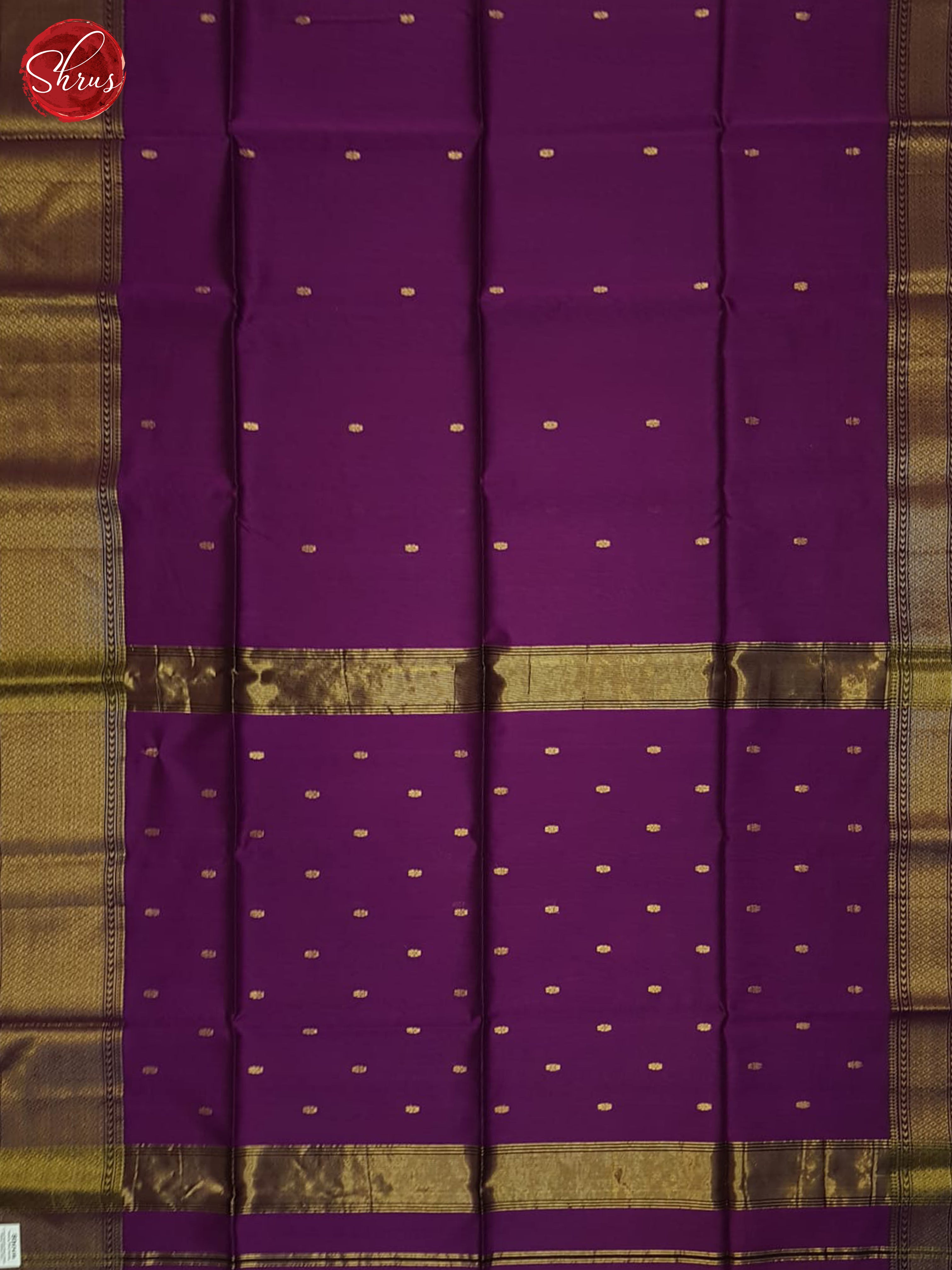 Vadamalli(Single Tone)- Maheshwari Silk Cotton Saree - Shop on ShrusEternity.com