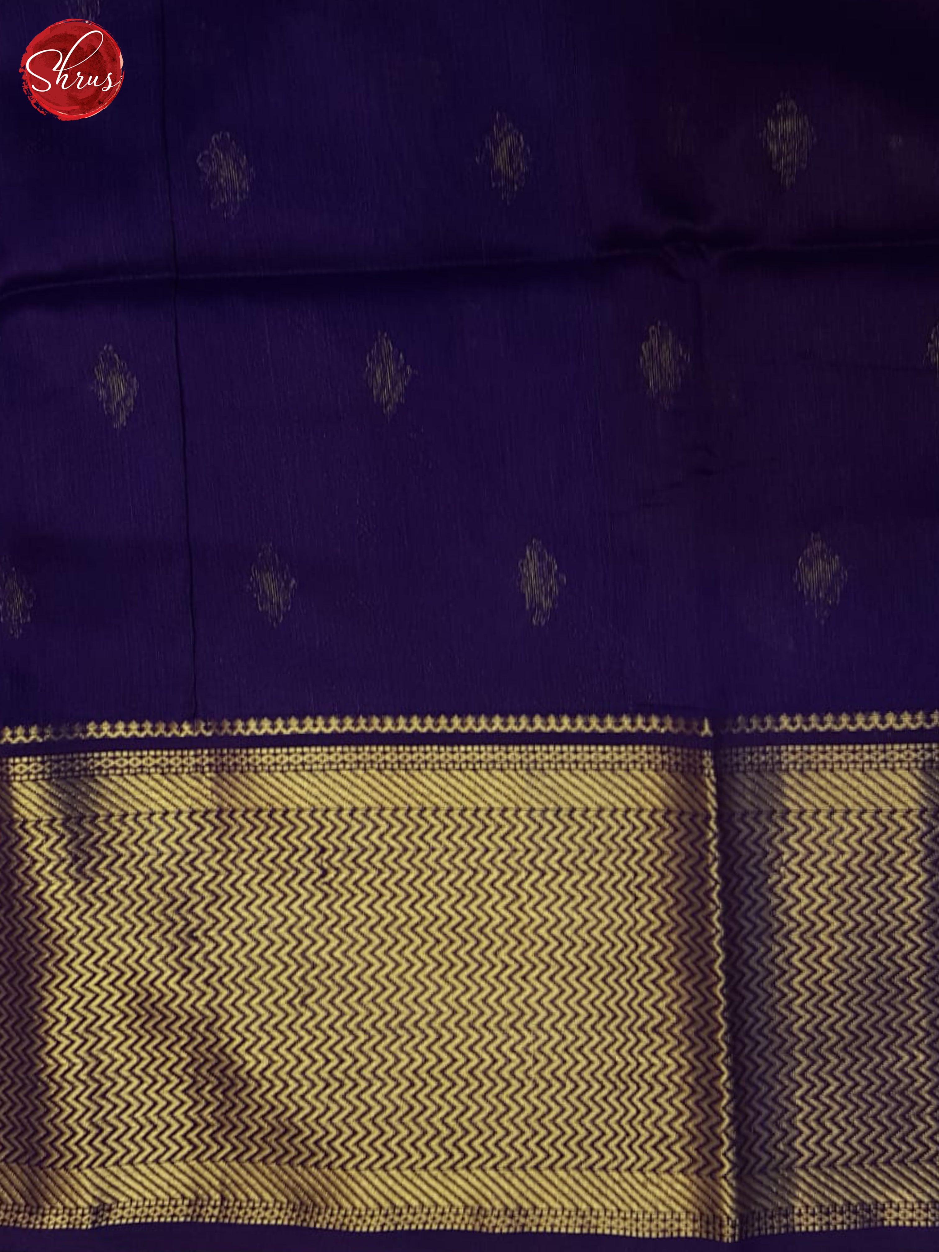 Green And Purple- Maheshwari Silk Cotton Saree - Shop on ShrusEternity.com