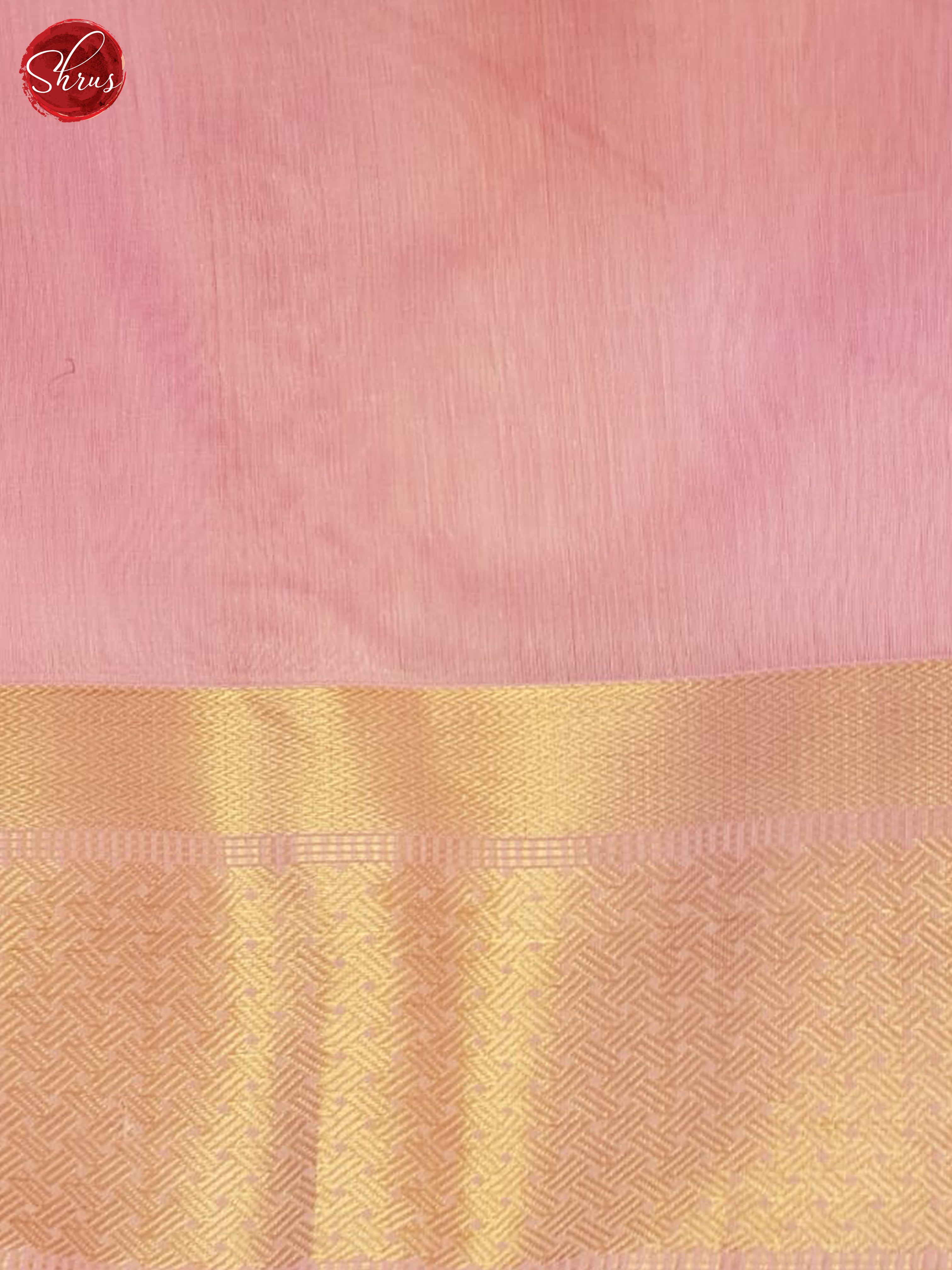 Pink(Single Tone)- Maheshwari Silk Cotton Saree - Shop on ShrusEternity.com