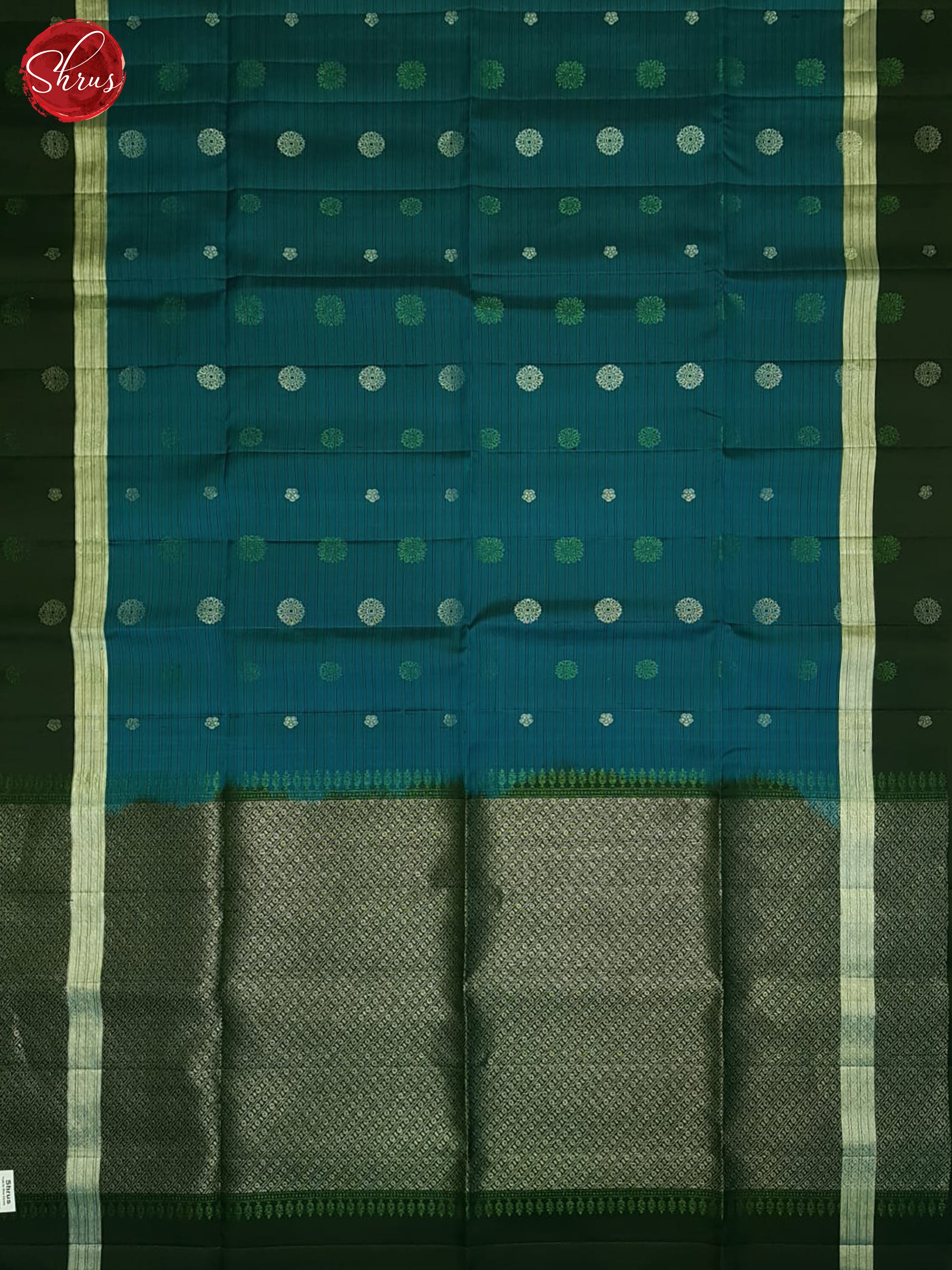 Blue And Black- Soft Silk Saree - Shop on ShrusEternity.com