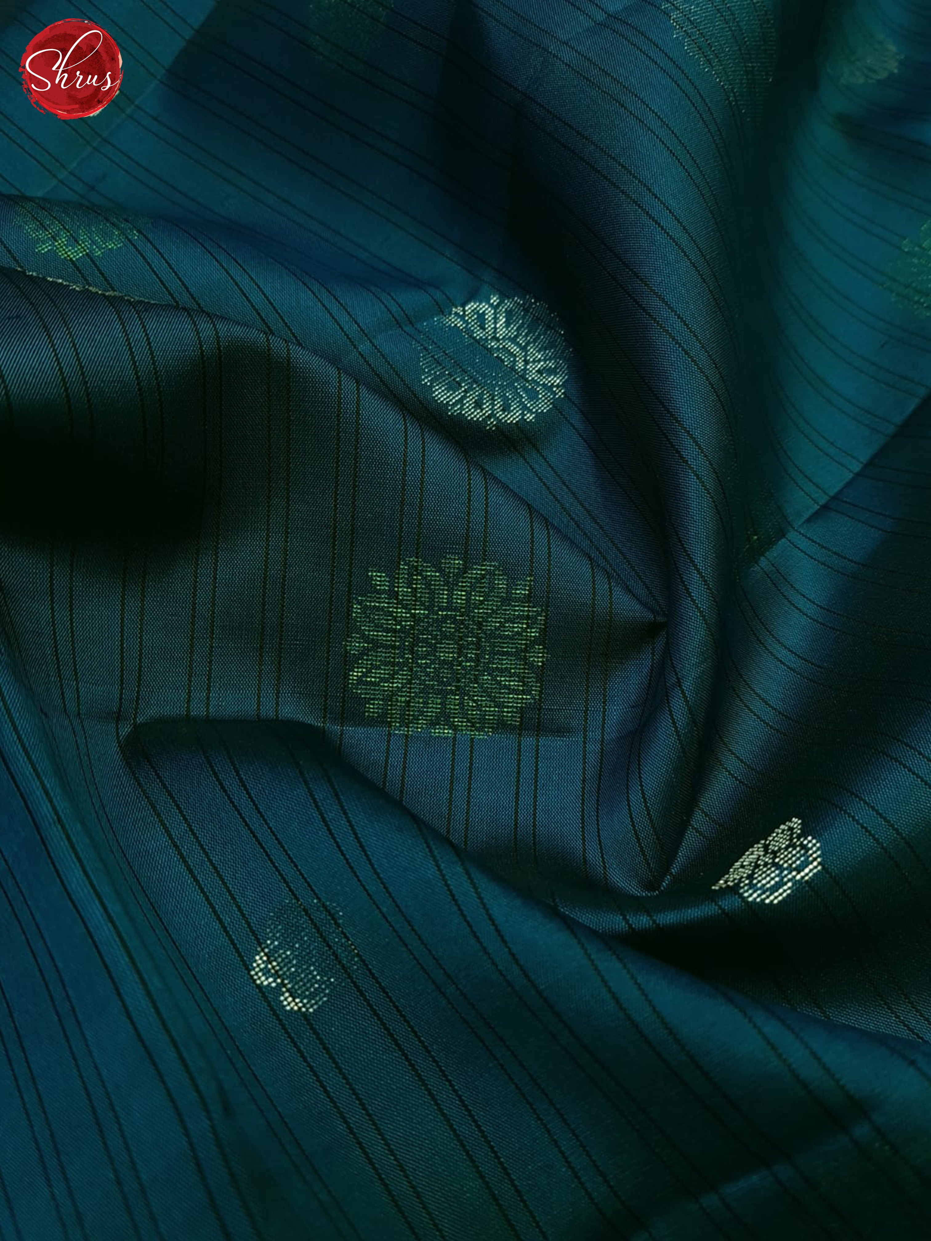 Blue And Black- Soft Silk Saree - Shop on ShrusEternity.com
