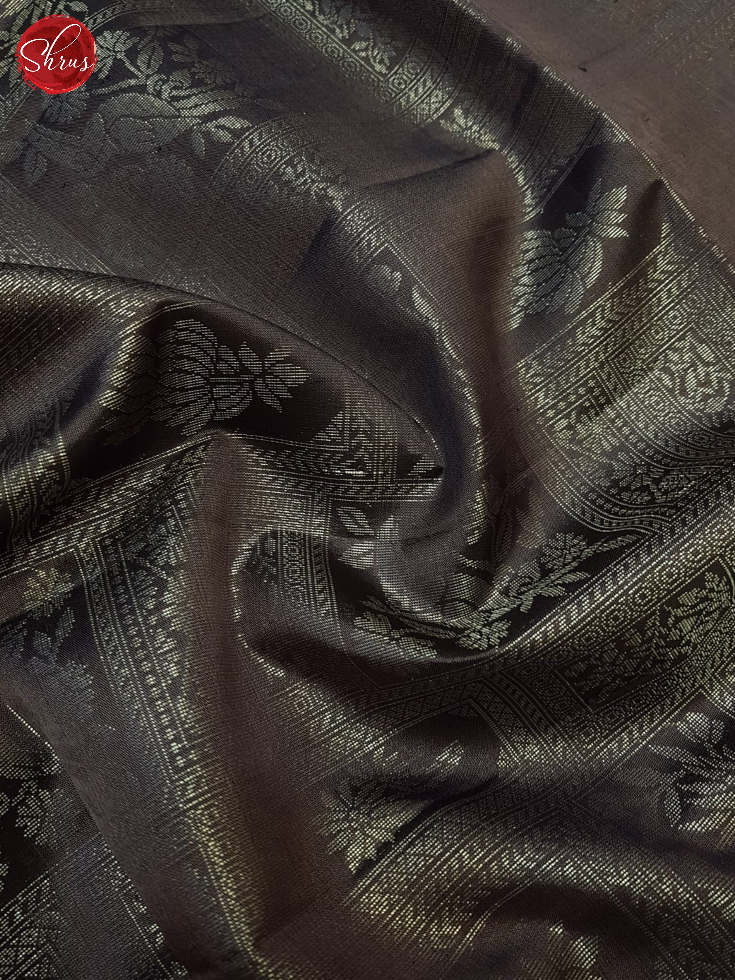 Dusty Lavender And Green- Soft Silk Saree - Shop on ShrusEternity.com