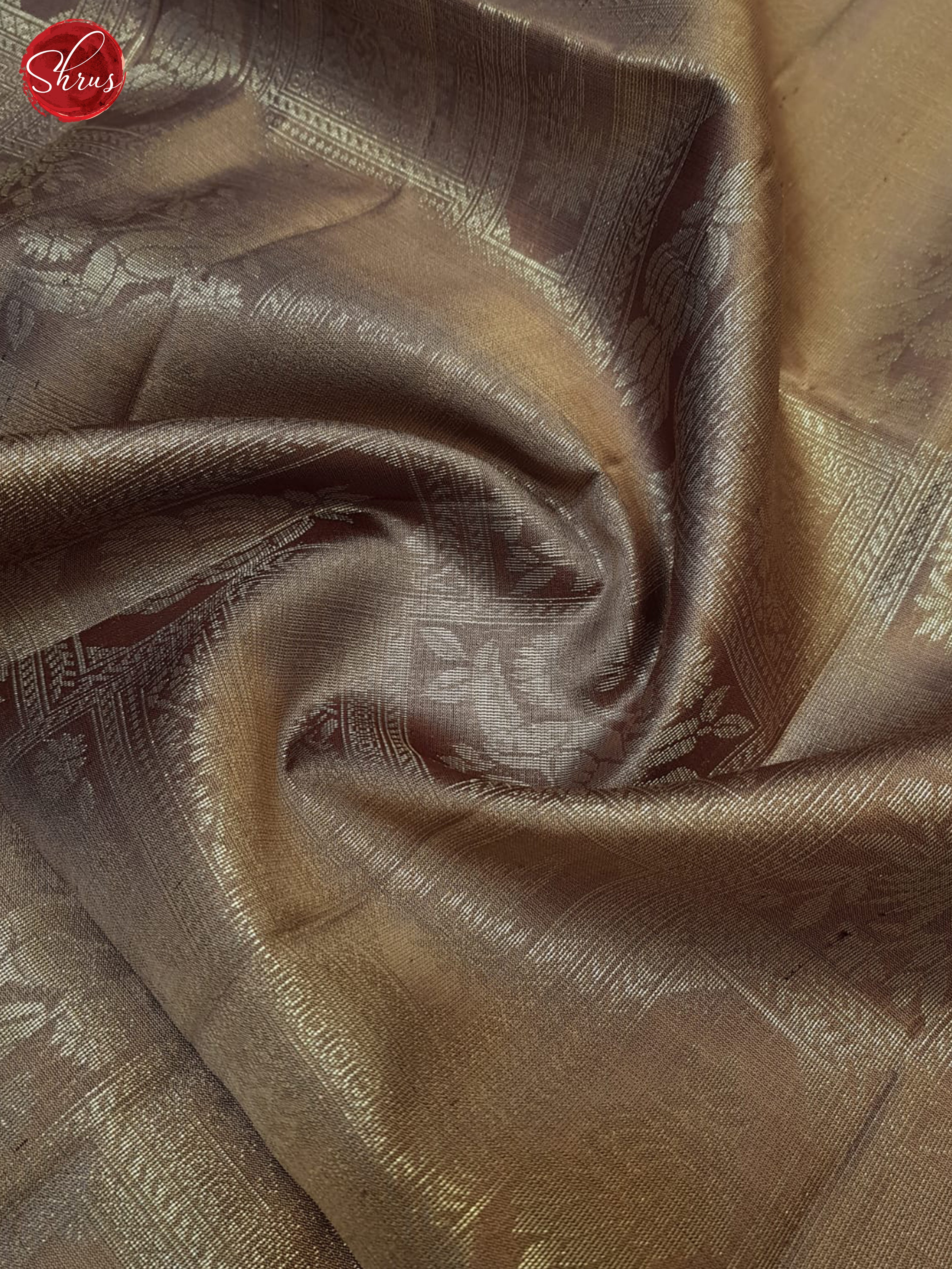 Dusty Onion And Green- Soft Silk Saree - Shop on ShrusEternity.com