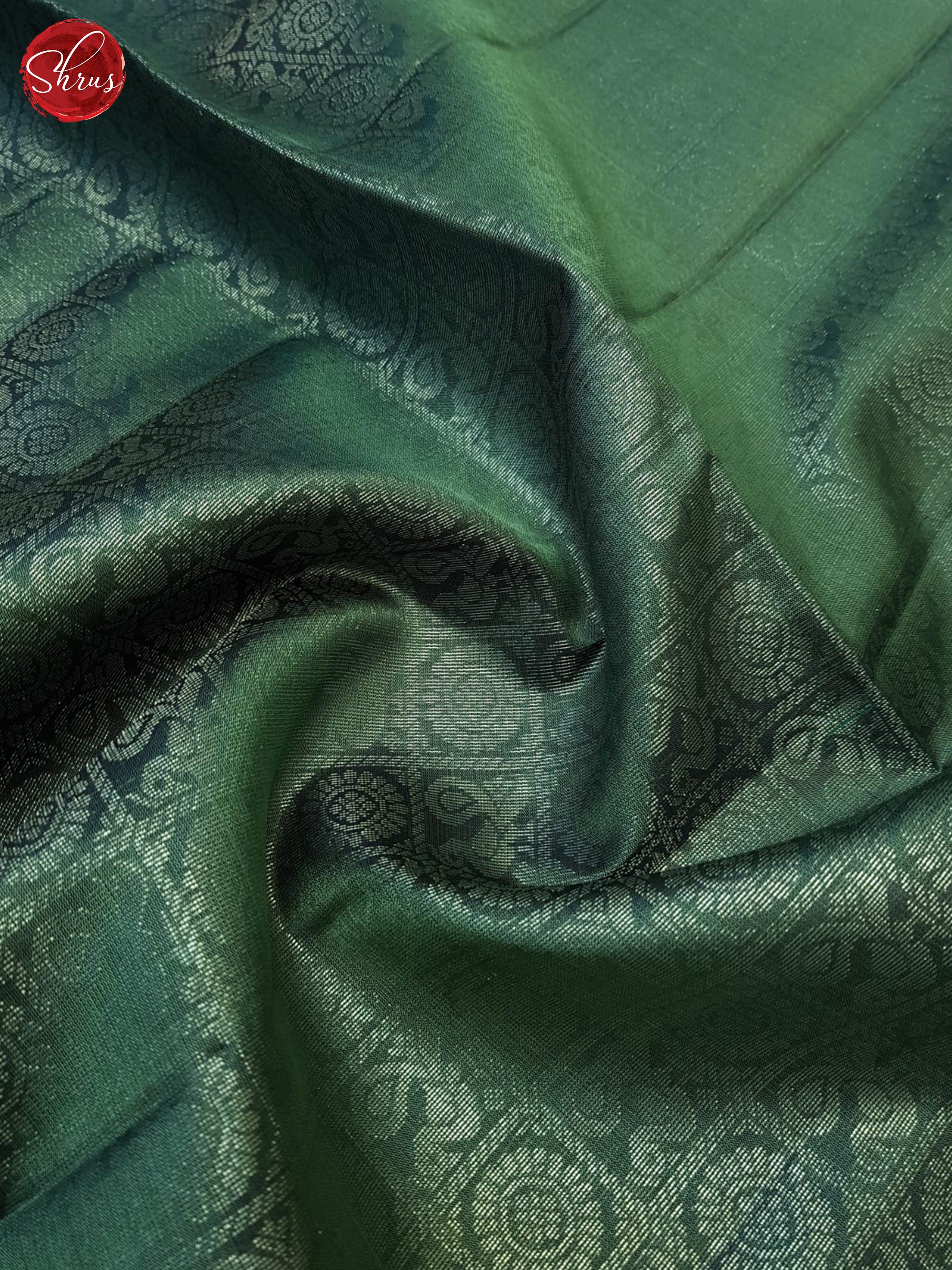 Green And Purple- Soft Silk Saree - Shop on ShrusEternity.com