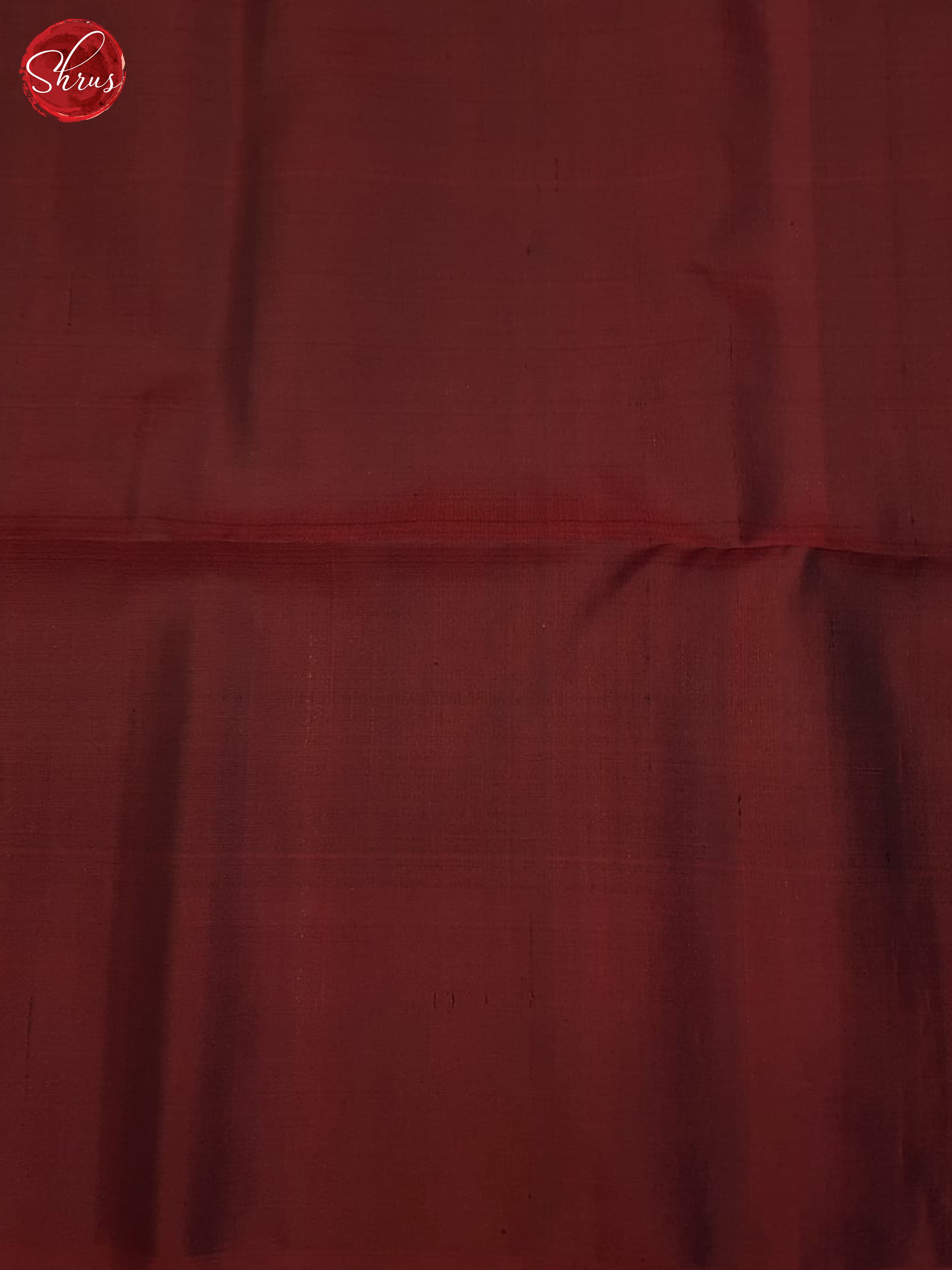 Grey And Maroon- Soft Silk Saree - Shop on ShrusEternity.com