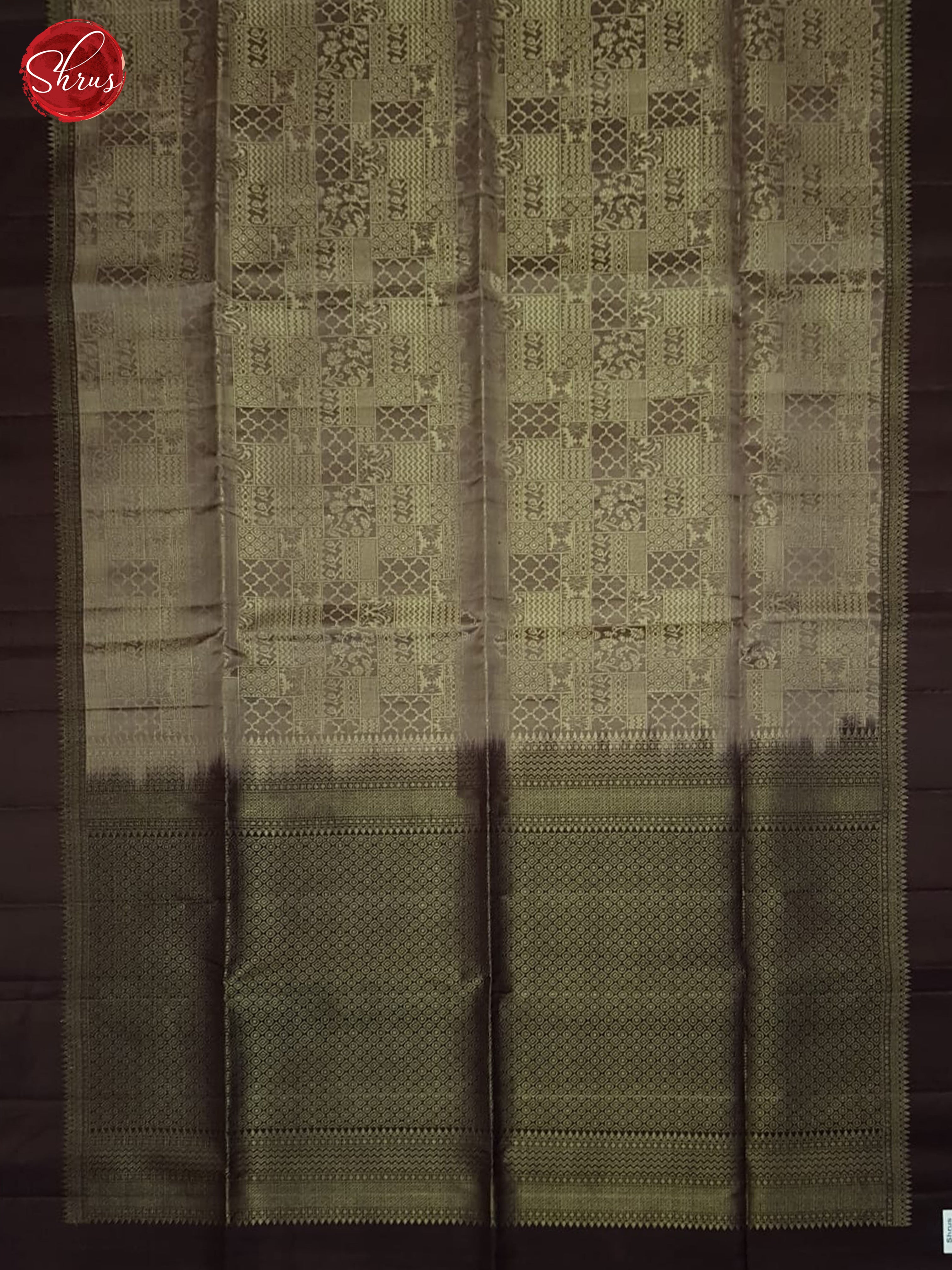 Dusty Onion Pink & Brown- Soft Silk Saree - Shop on ShrusEternity.com