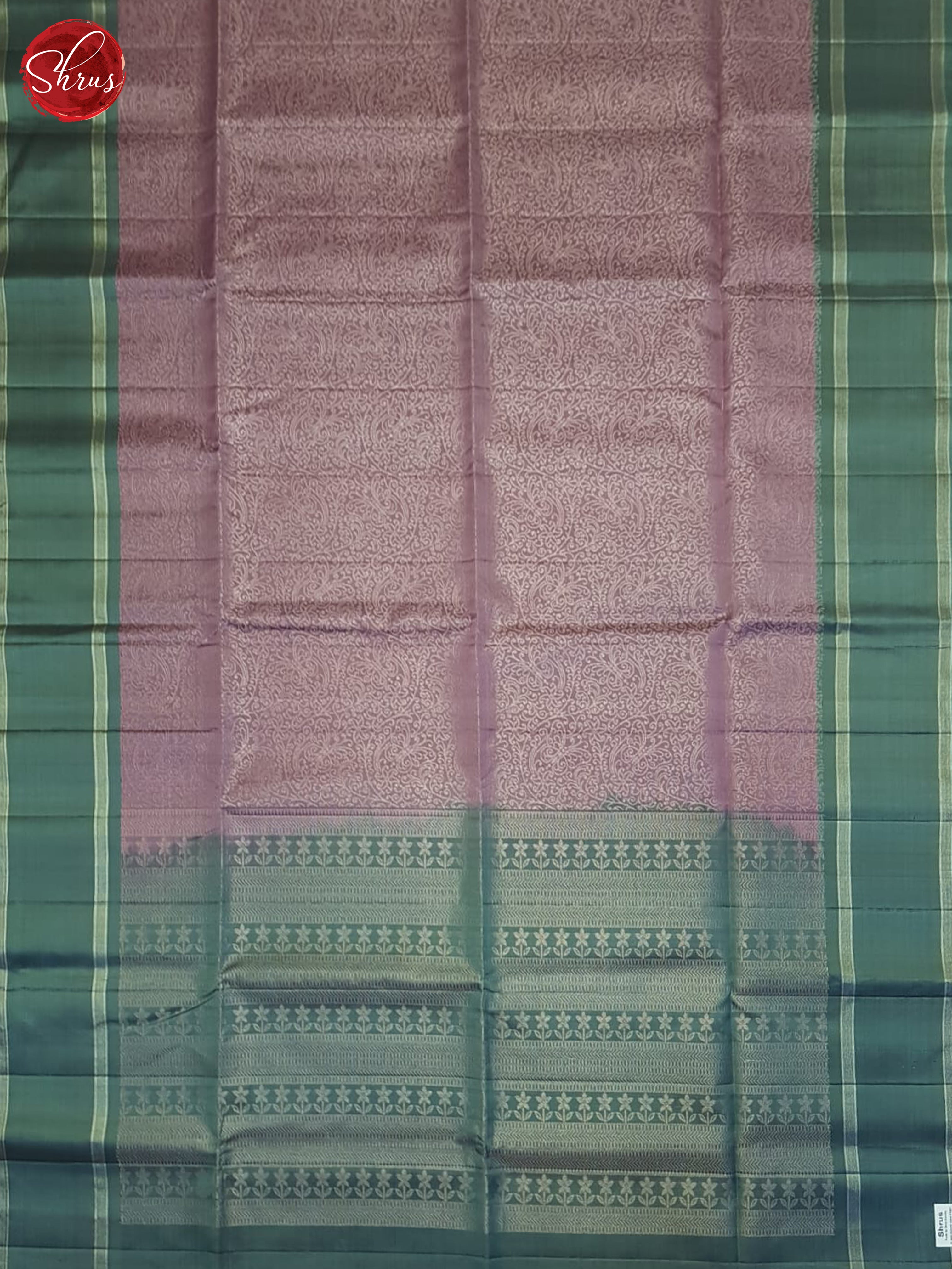 Lavender And Pastel Green- Soft Silk Saree - Shop on ShrusEternity.com