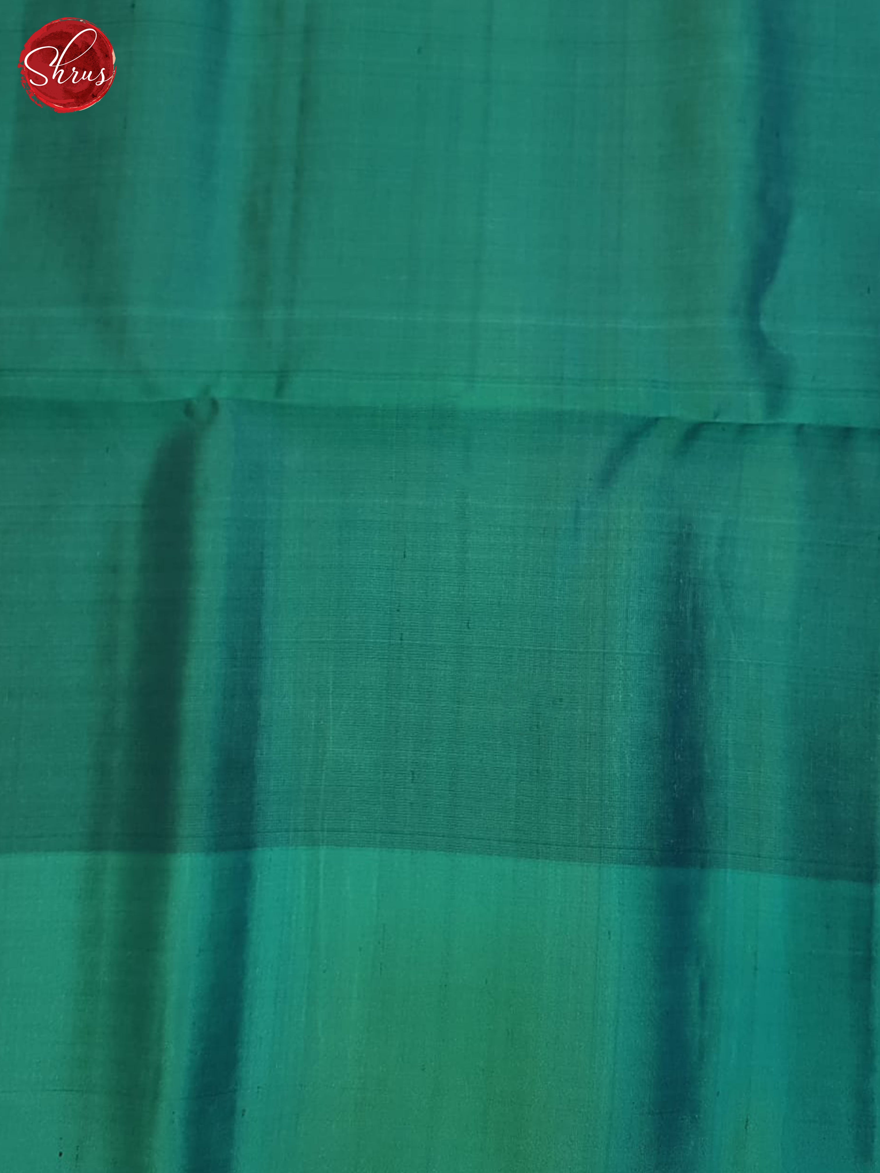 Dark Blue & Teal Blue - soft Silk Saree - Shop on ShrusEternity.com
