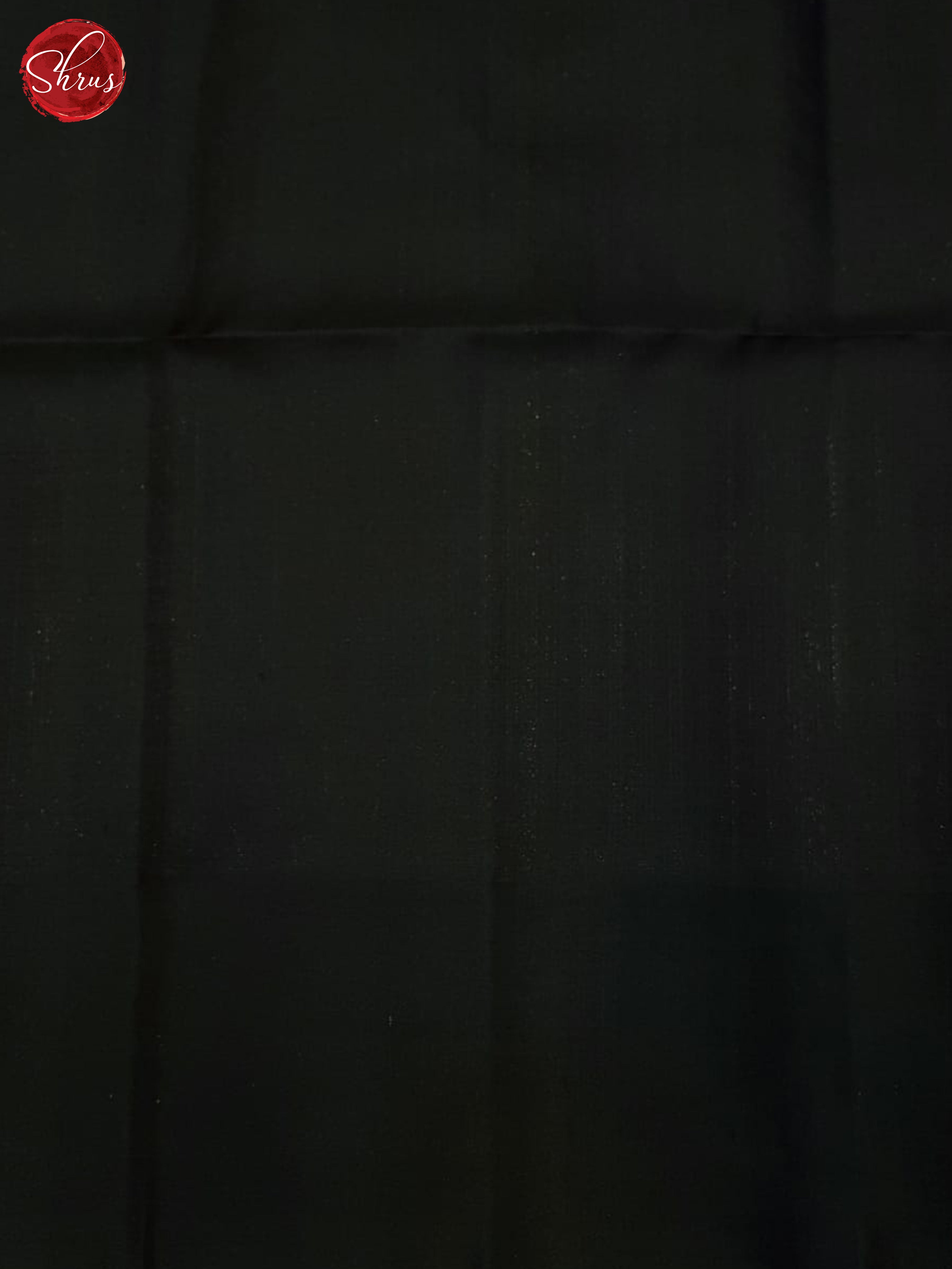 Brick And Black- Soft Silk Saree - Shop on ShrusEternity.com