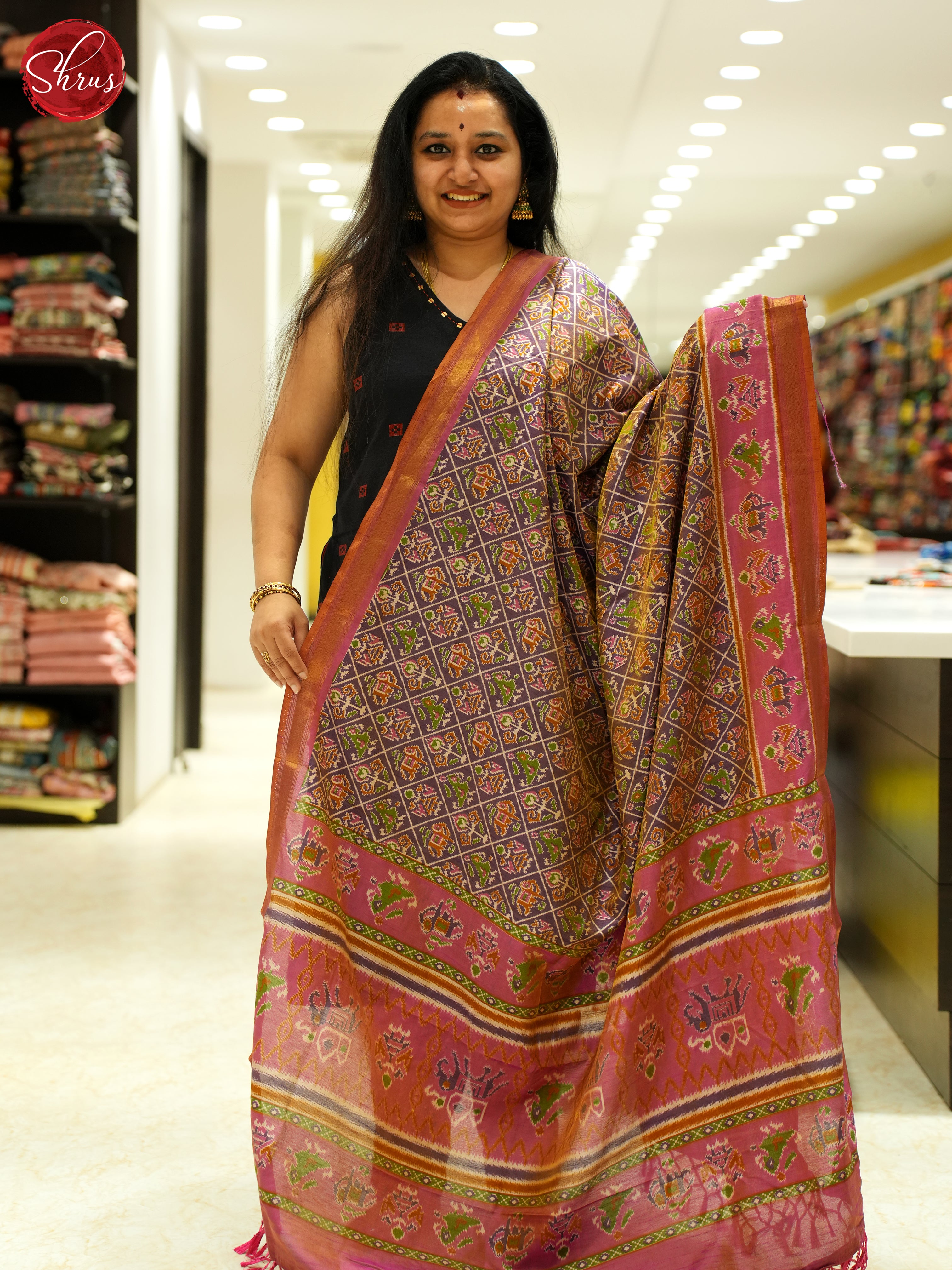 Purple & Pink - Dupatta - Shop on ShrusEternity.com