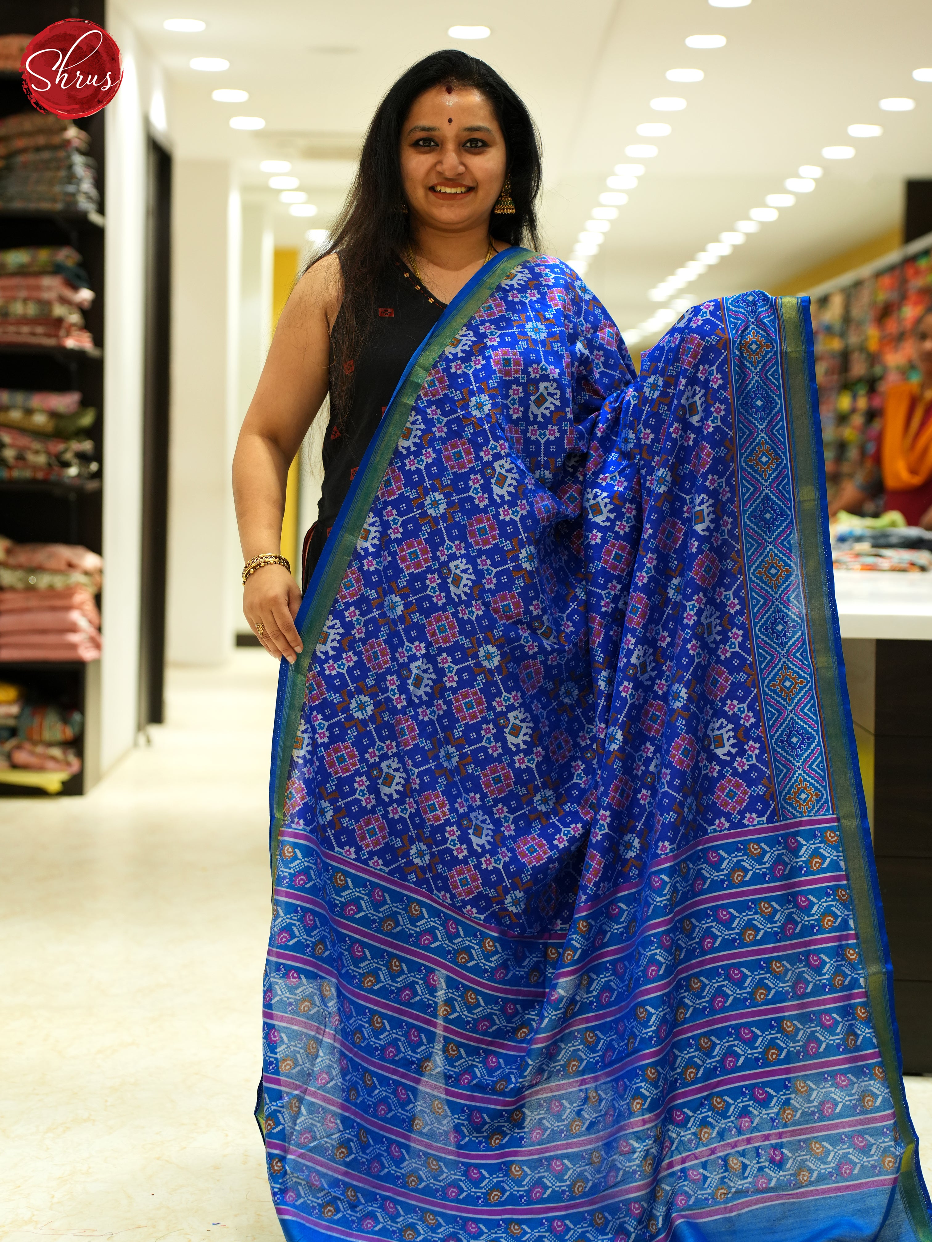 Blue - Dupatta - Shop on ShrusEternity.com