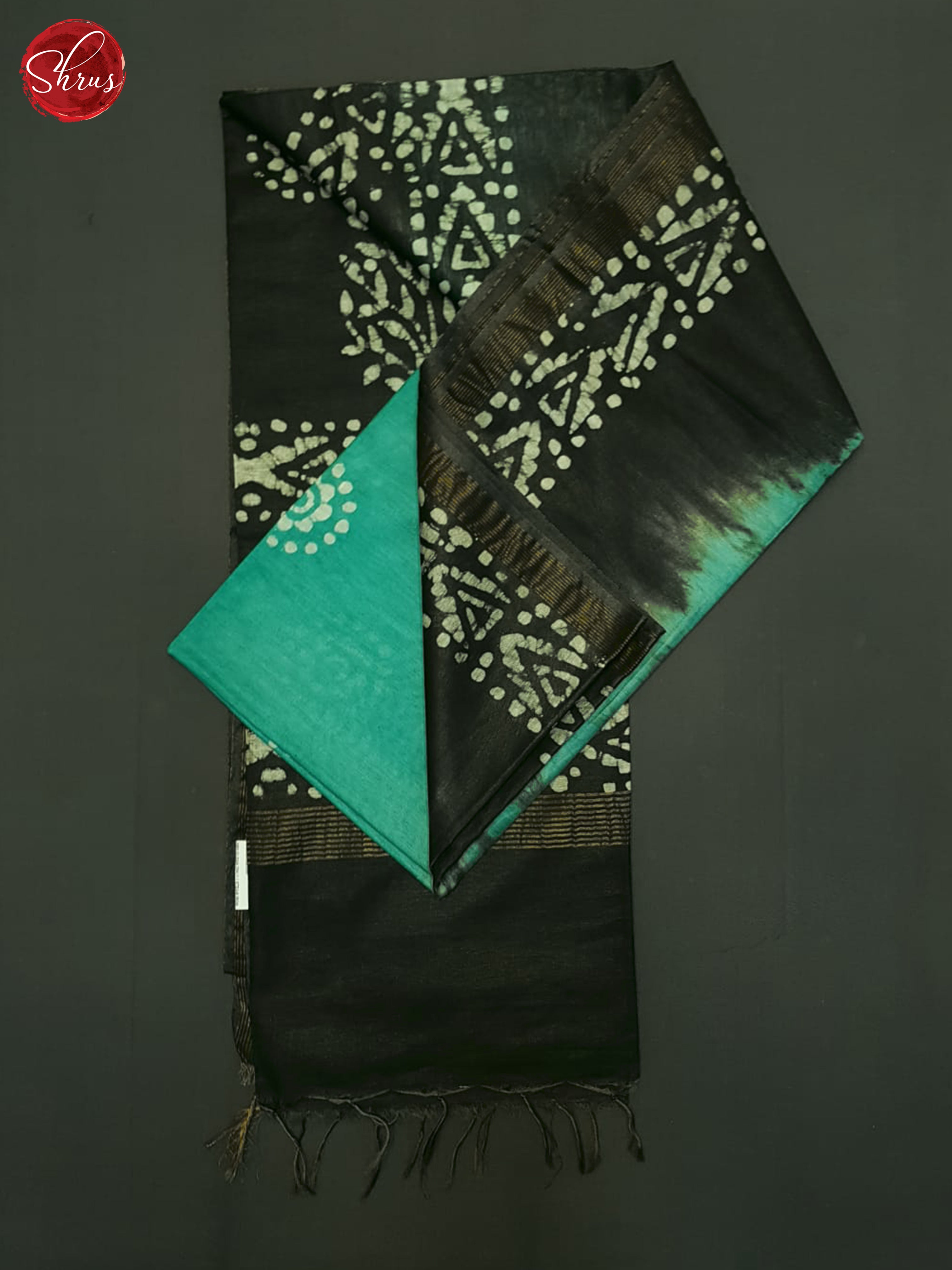 Blue And Black- Bhatik Saree - Shop on ShrusEternity.com