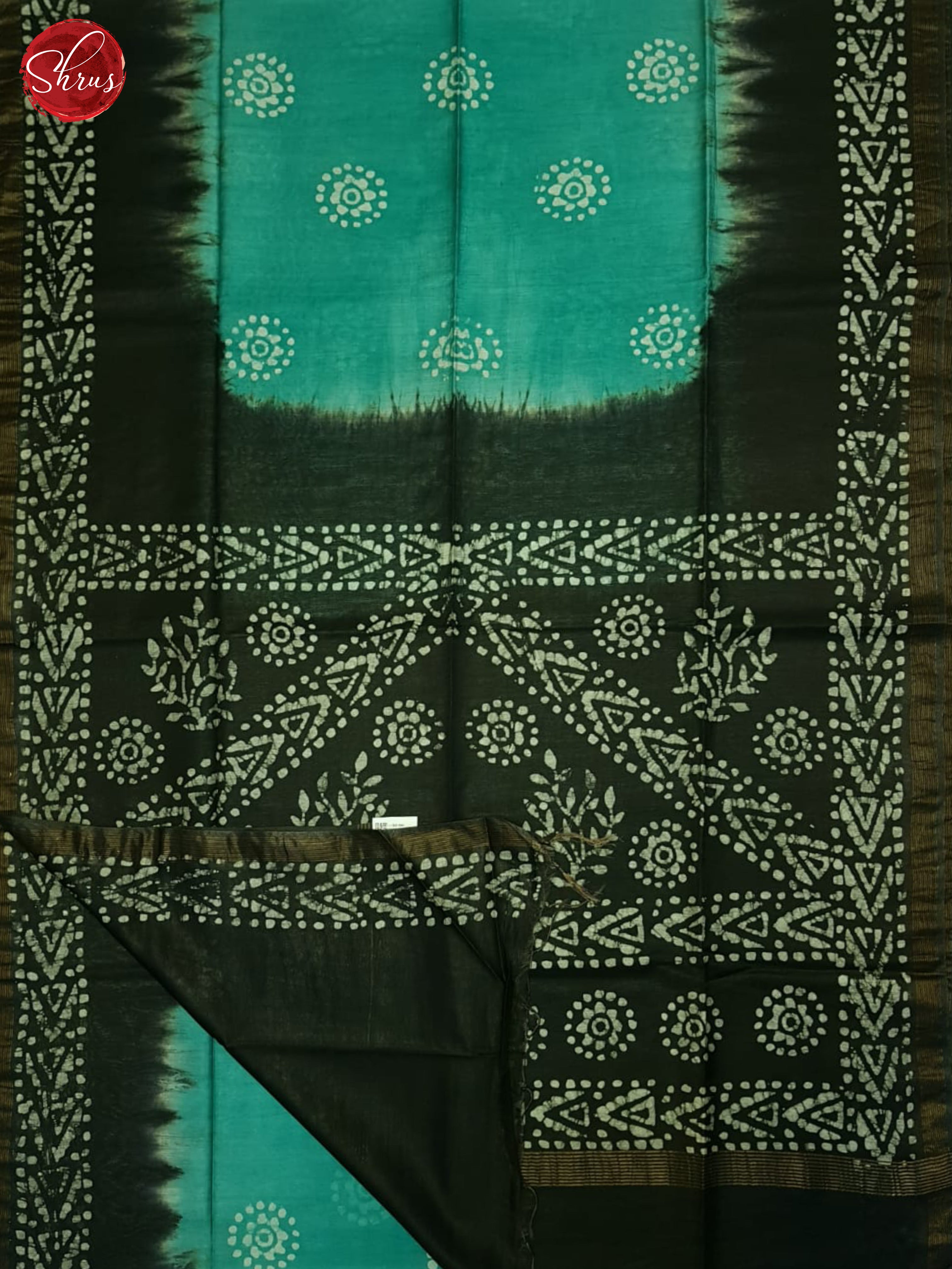 Blue And Black- Bhatik Saree - Shop on ShrusEternity.com