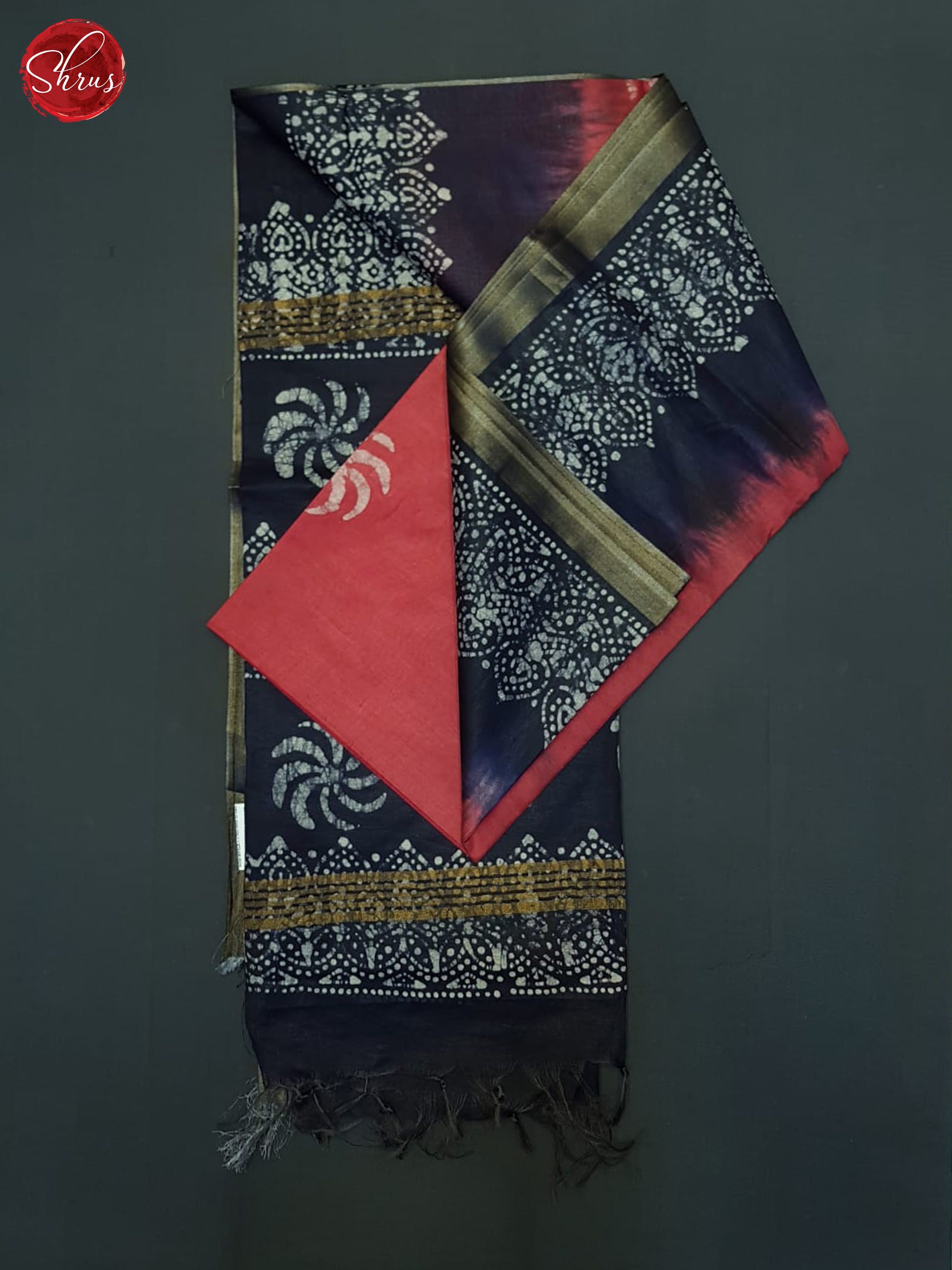 Pink And Blue- Bhatik Saree - Shop on ShrusEternity.com