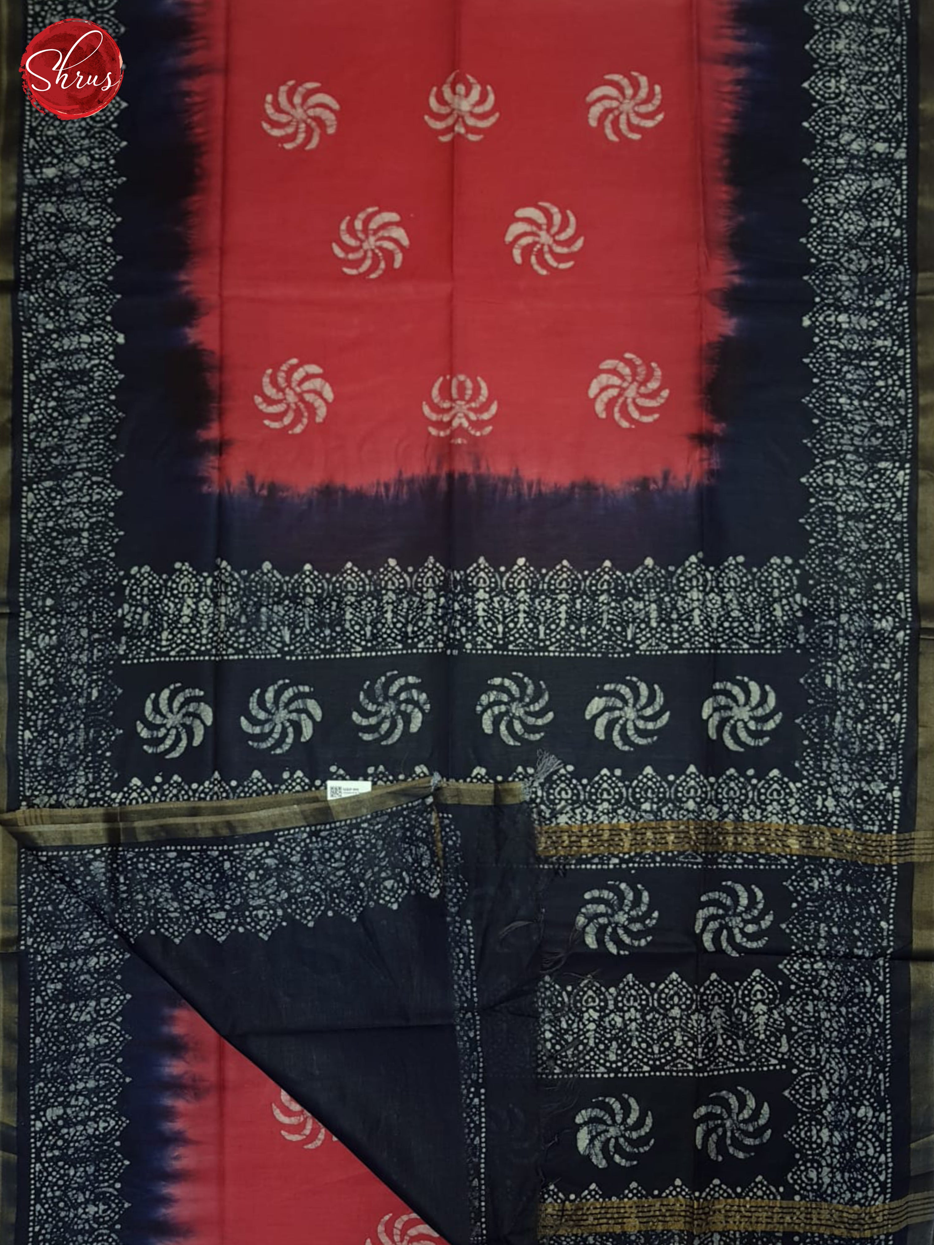 Pink And Blue- Bhatik Saree - Shop on ShrusEternity.com