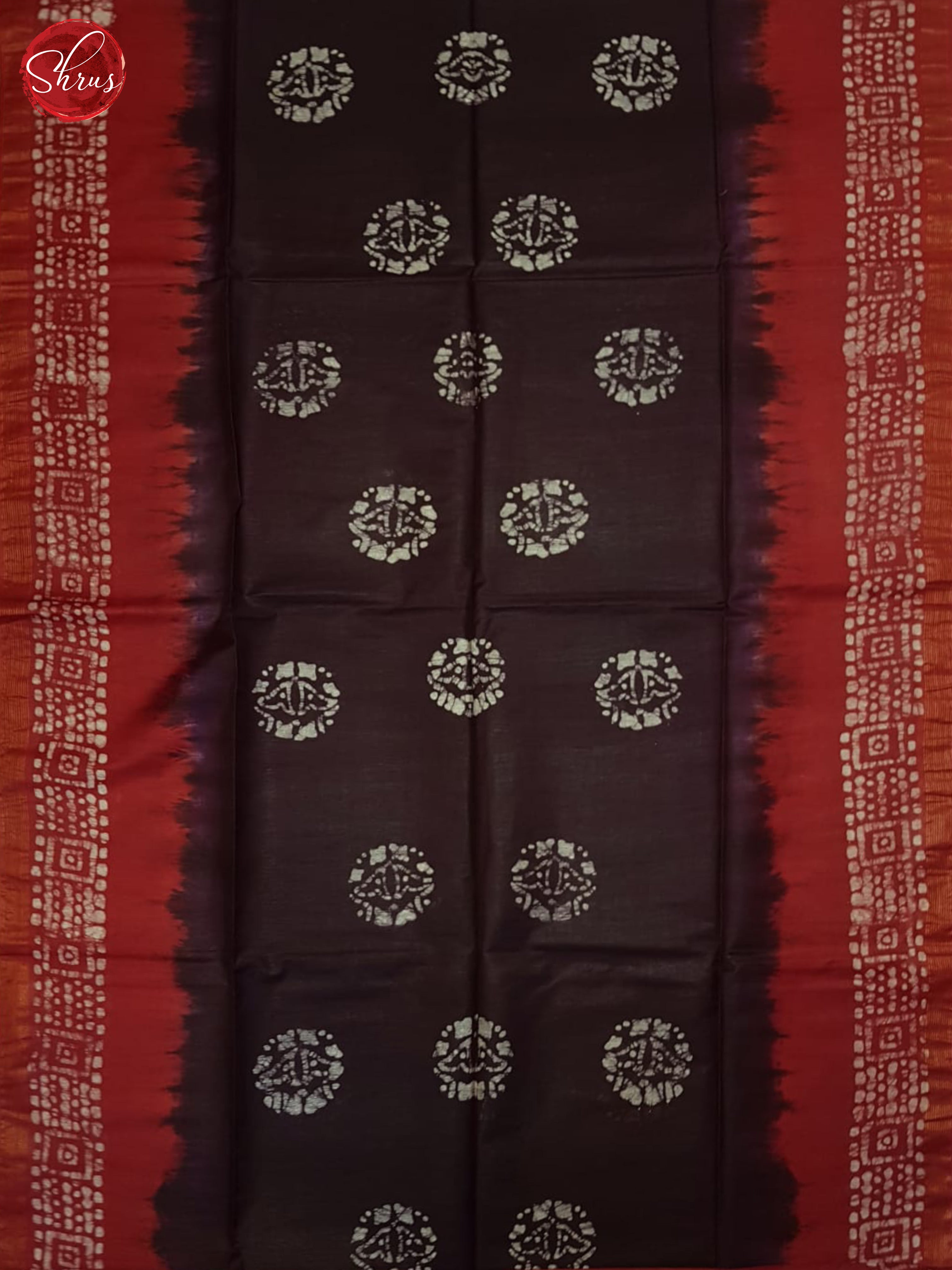 Deep Wine And Red- Bhatik Saree - Shop on ShrusEternity.com