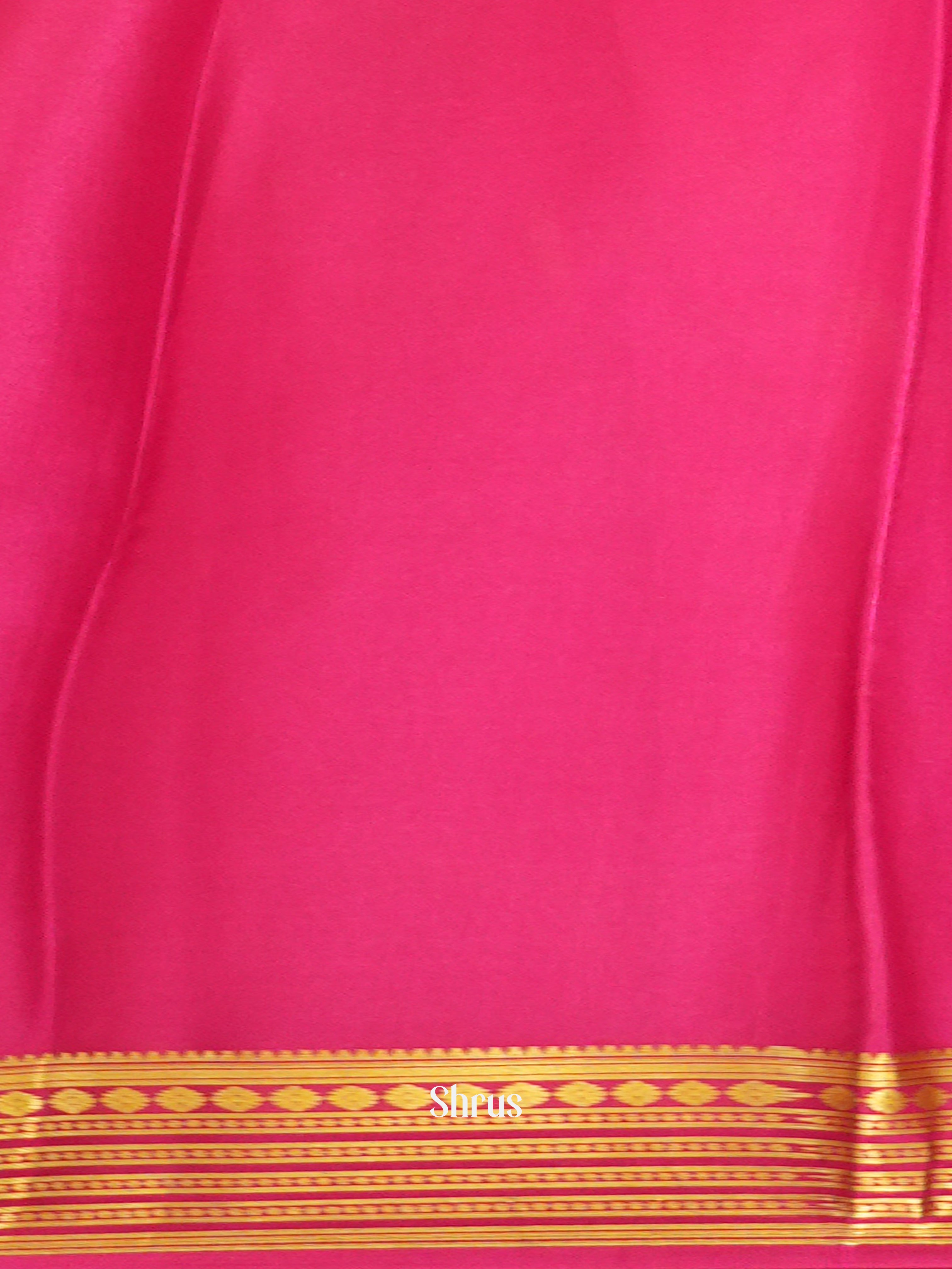 Baby Pink & Pink -Mysore Silk - Shop on ShrusEternity.com