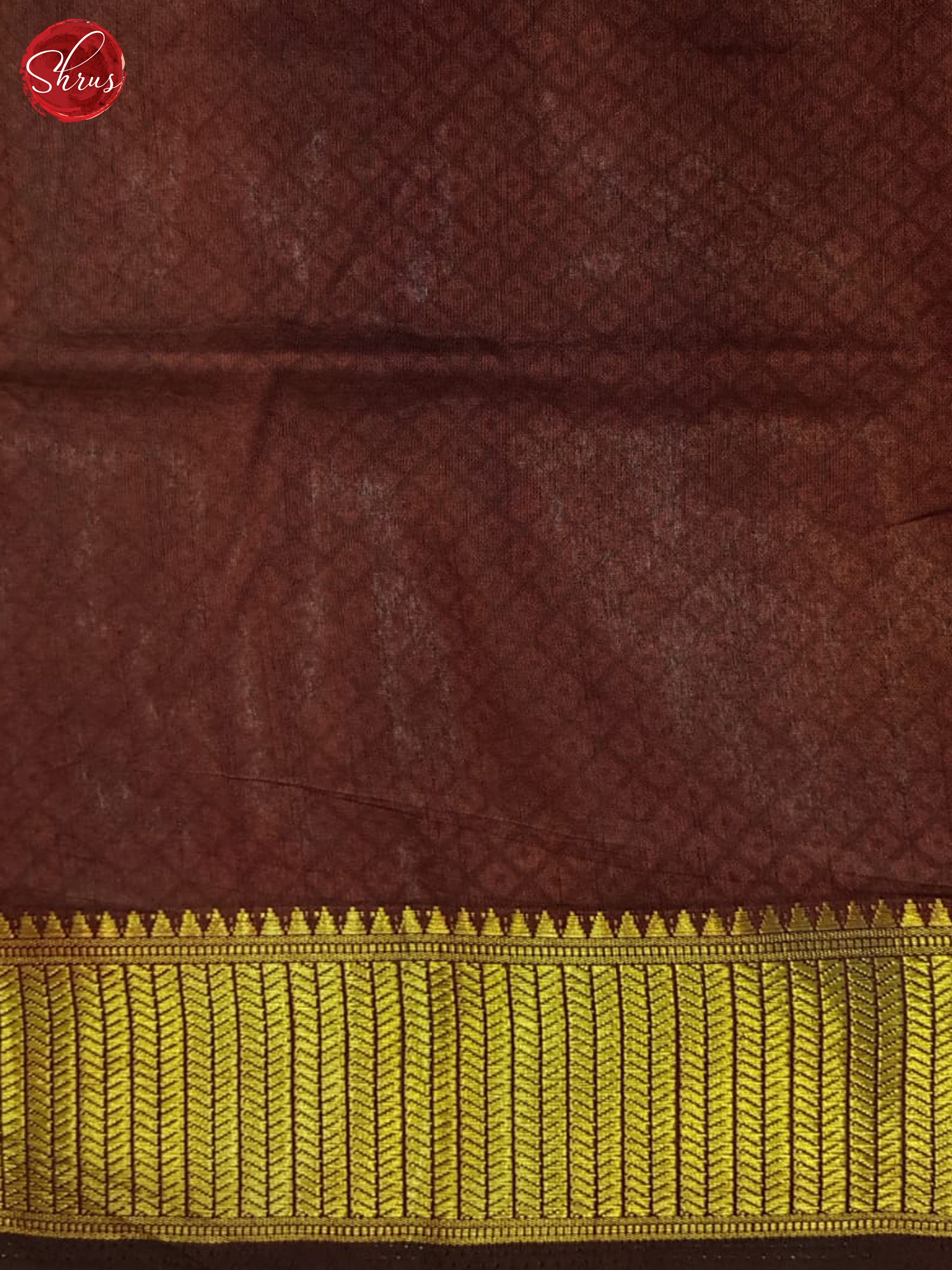 Black And Brown- Semi Patola Saree - Shop on ShrusEternity.com