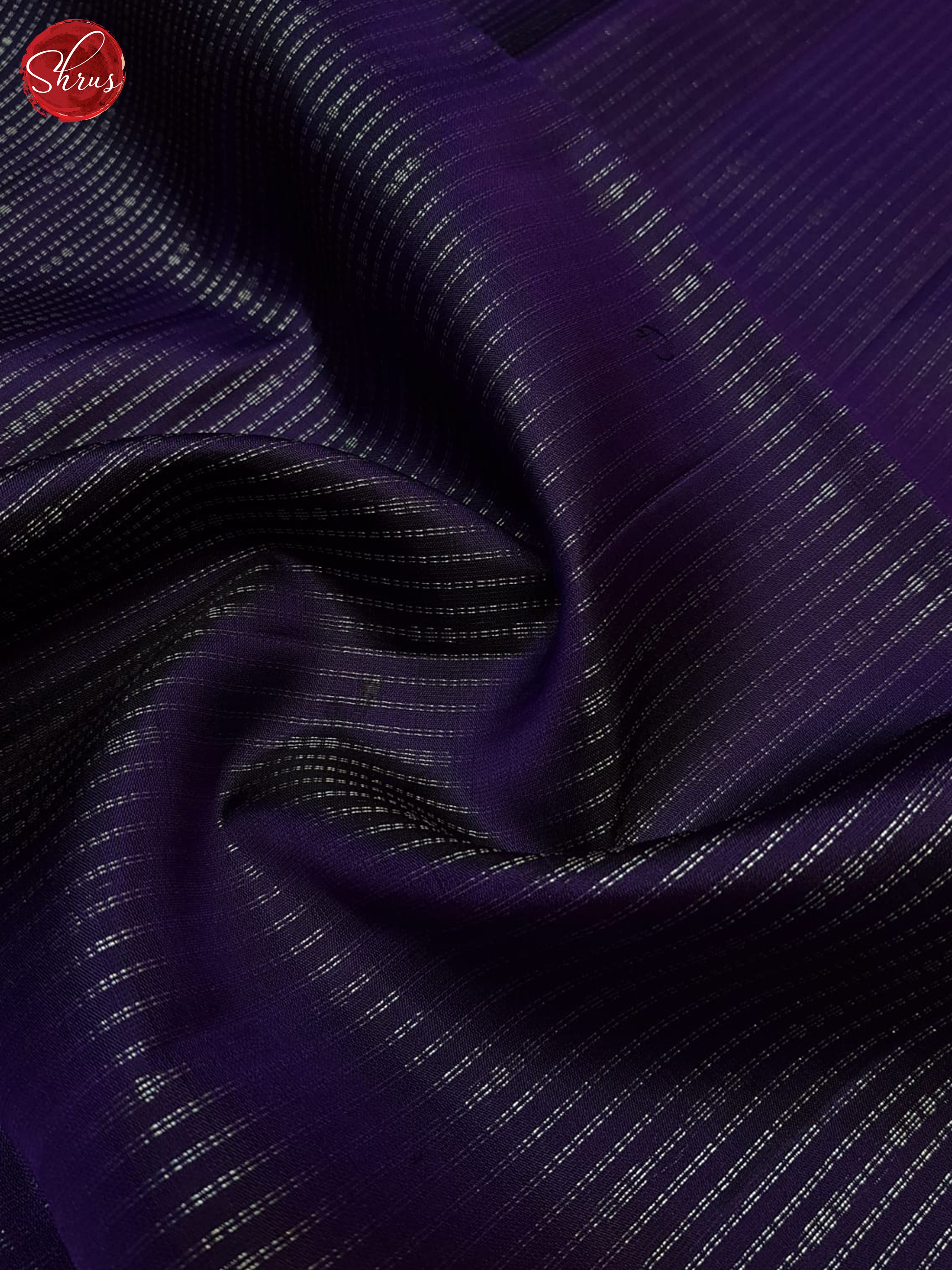 Purple & Green - Soft Silk Saree - Shop on ShrusEternity.com