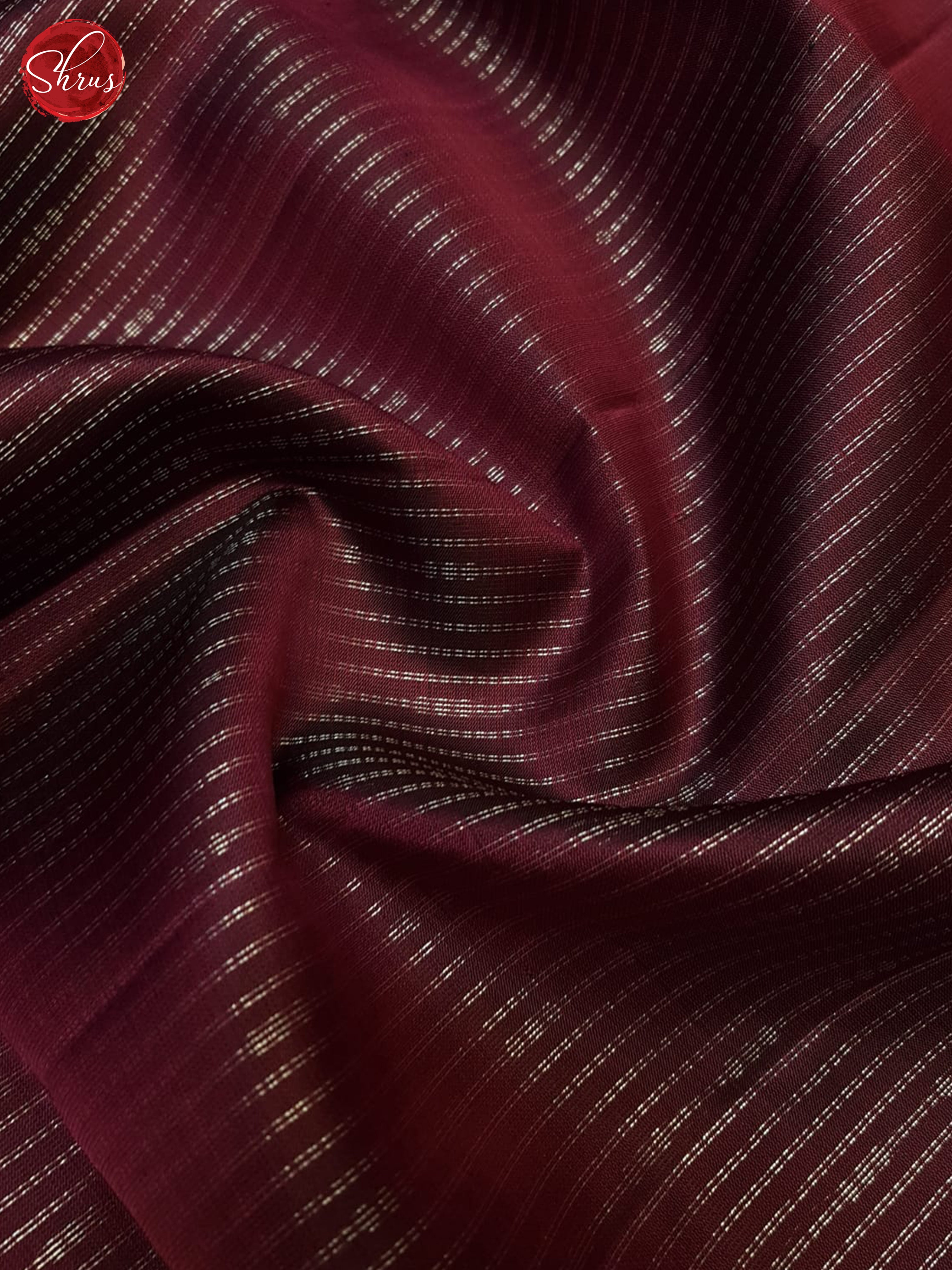 Wine & Black - Soft Silk Saree - Shop on ShrusEternity.com