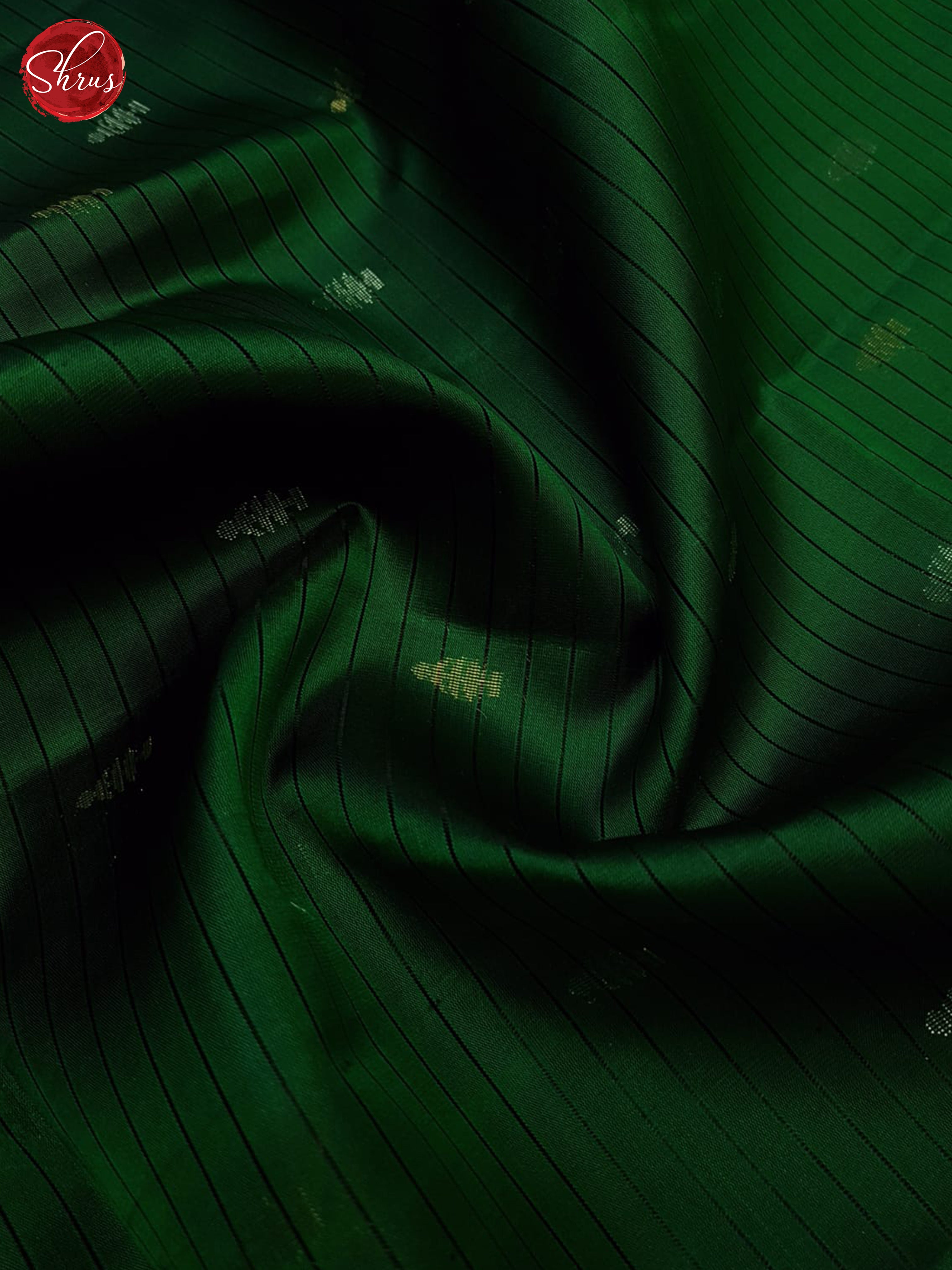 Green & Maroon - Soft Silk Saree - Shop on ShrusEternity.com