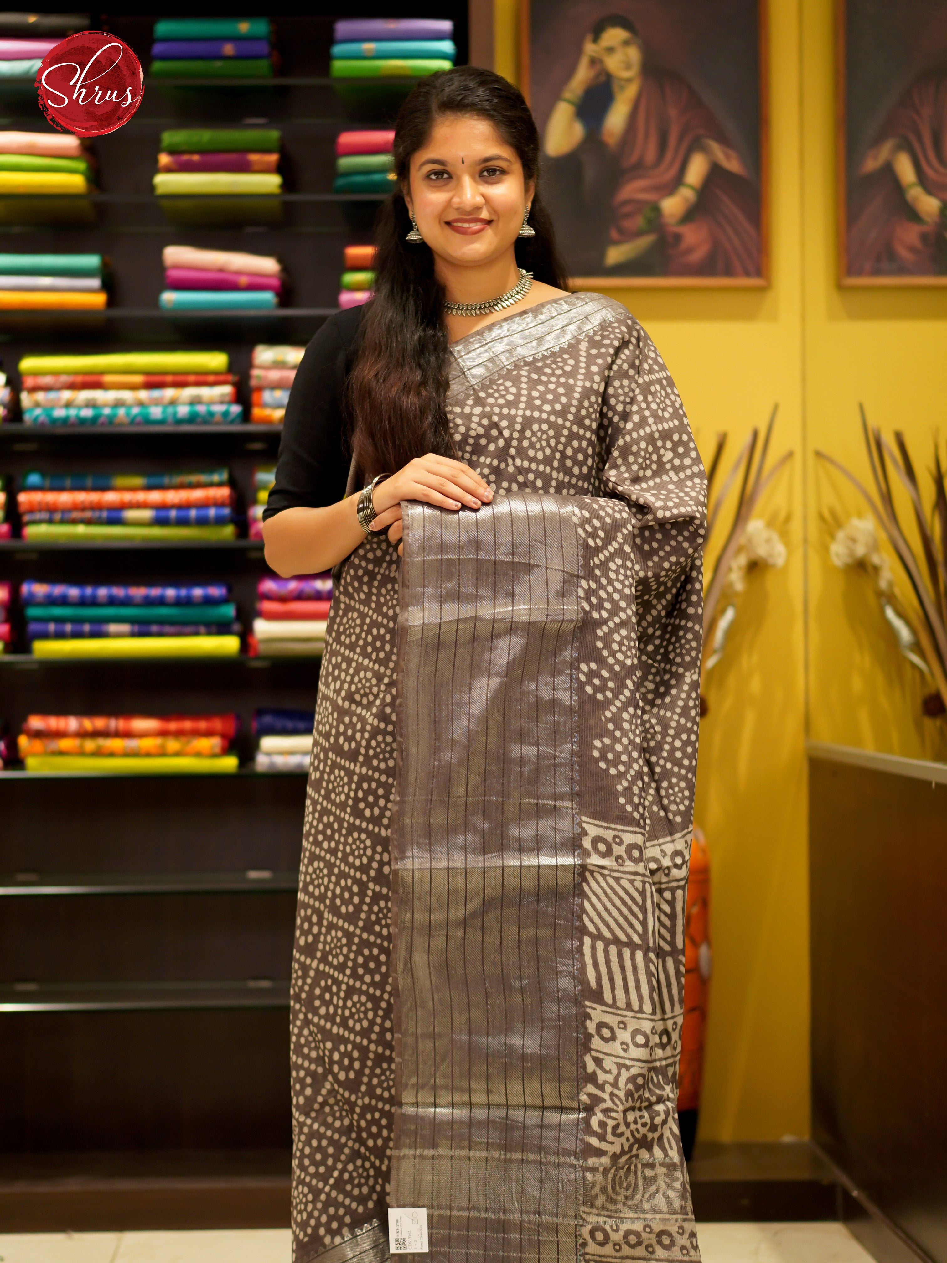 CDS13162 - Semi Chanderi - Shop on ShrusEternity.com