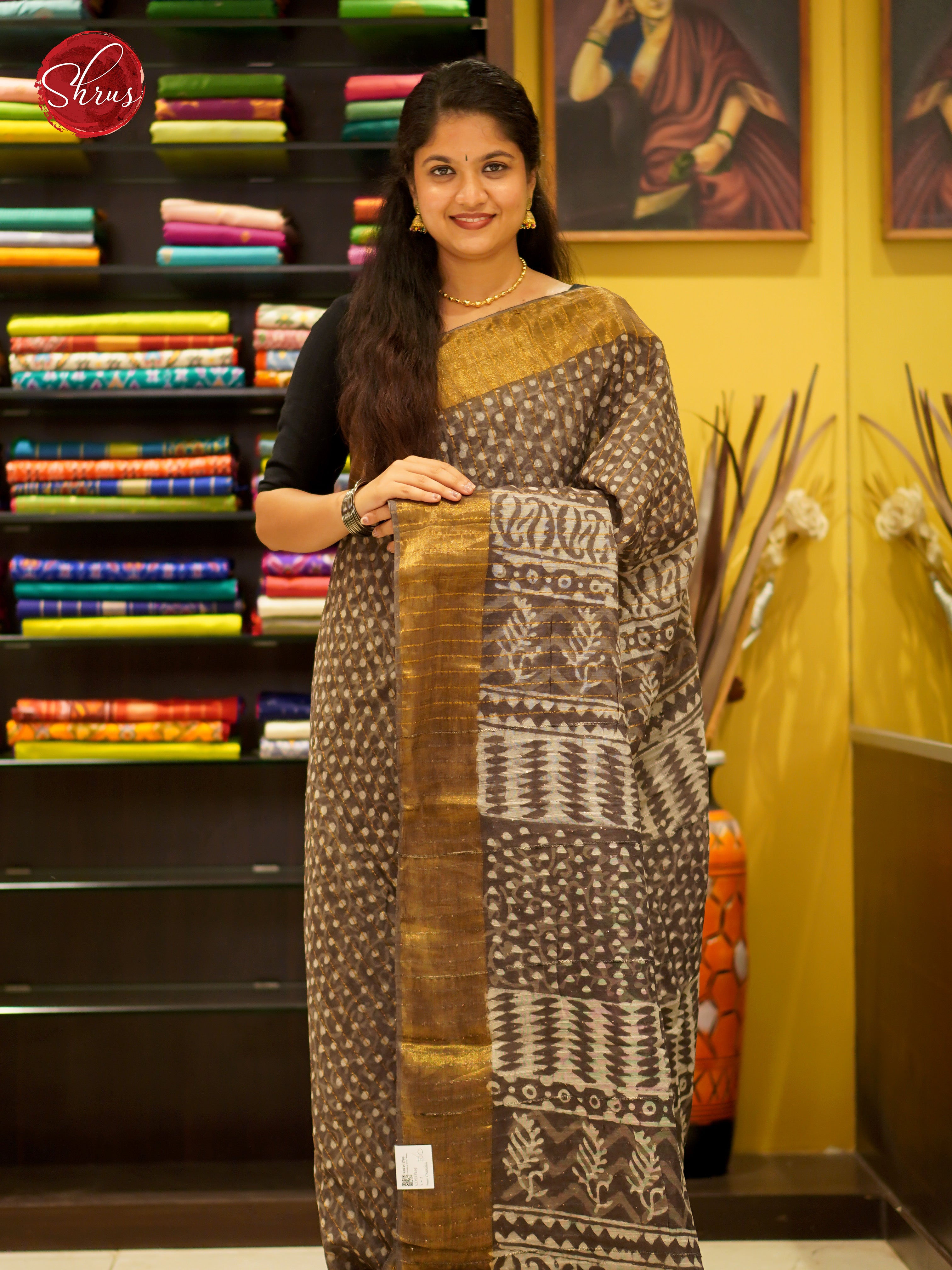 CDS13164 - Semi Chanderi - Shop on ShrusEternity.com