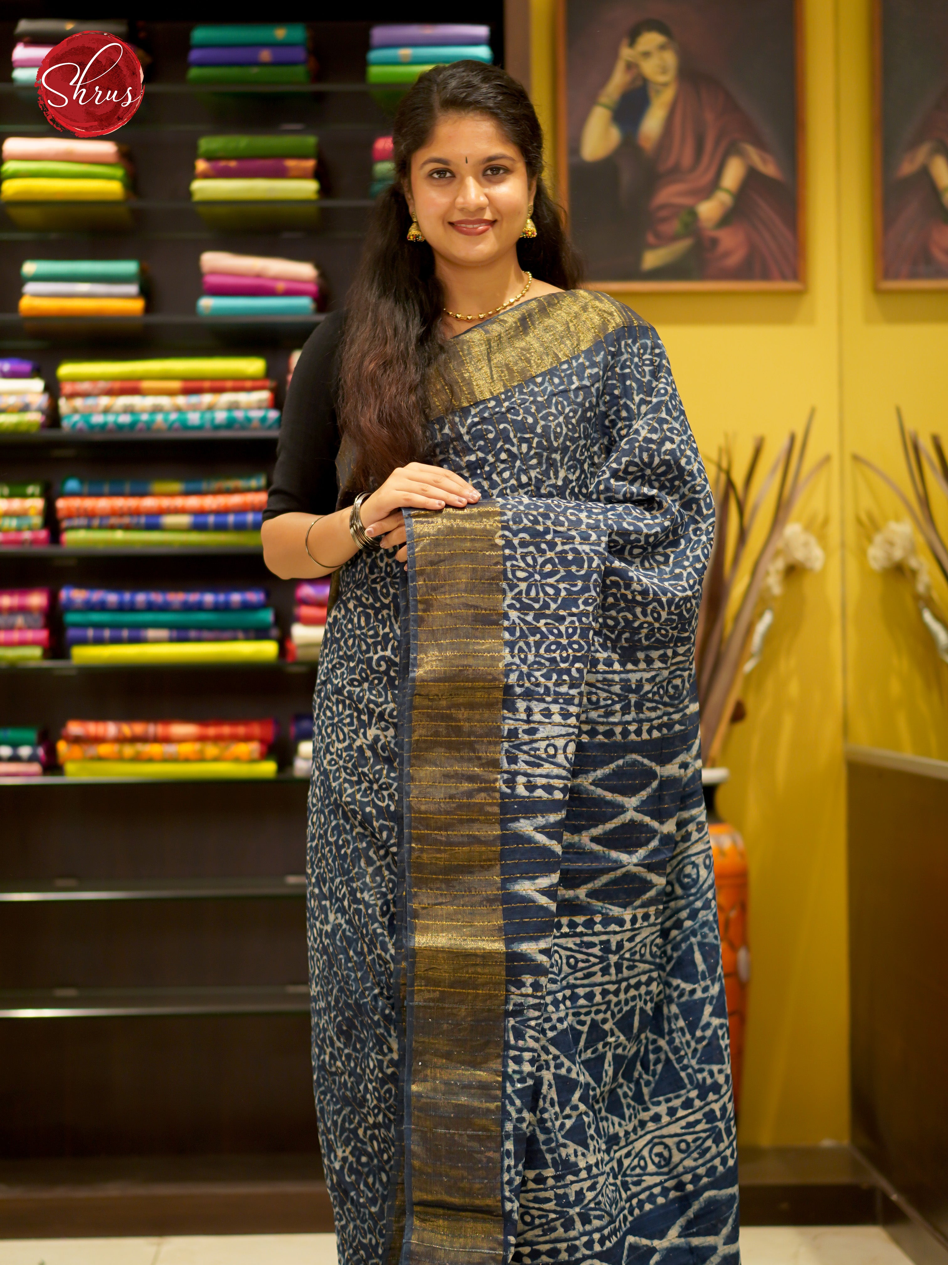 CDS13168 - Semi Chanderi - Shop on ShrusEternity.com