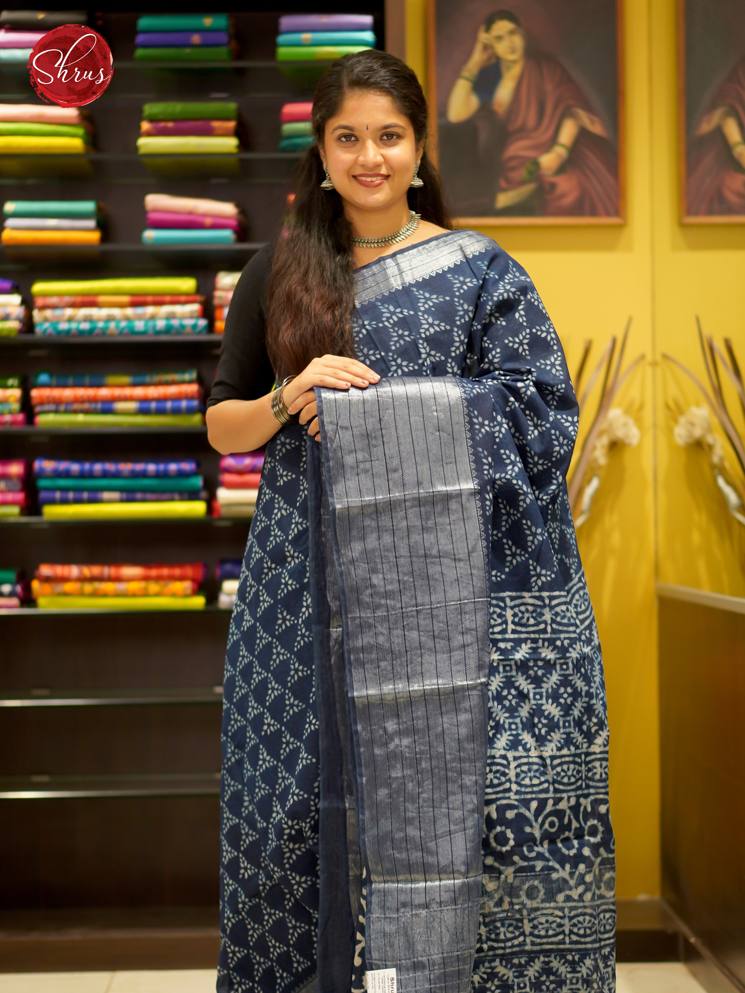 CDS13169 - Semi Chanderi - Shop on ShrusEternity.com