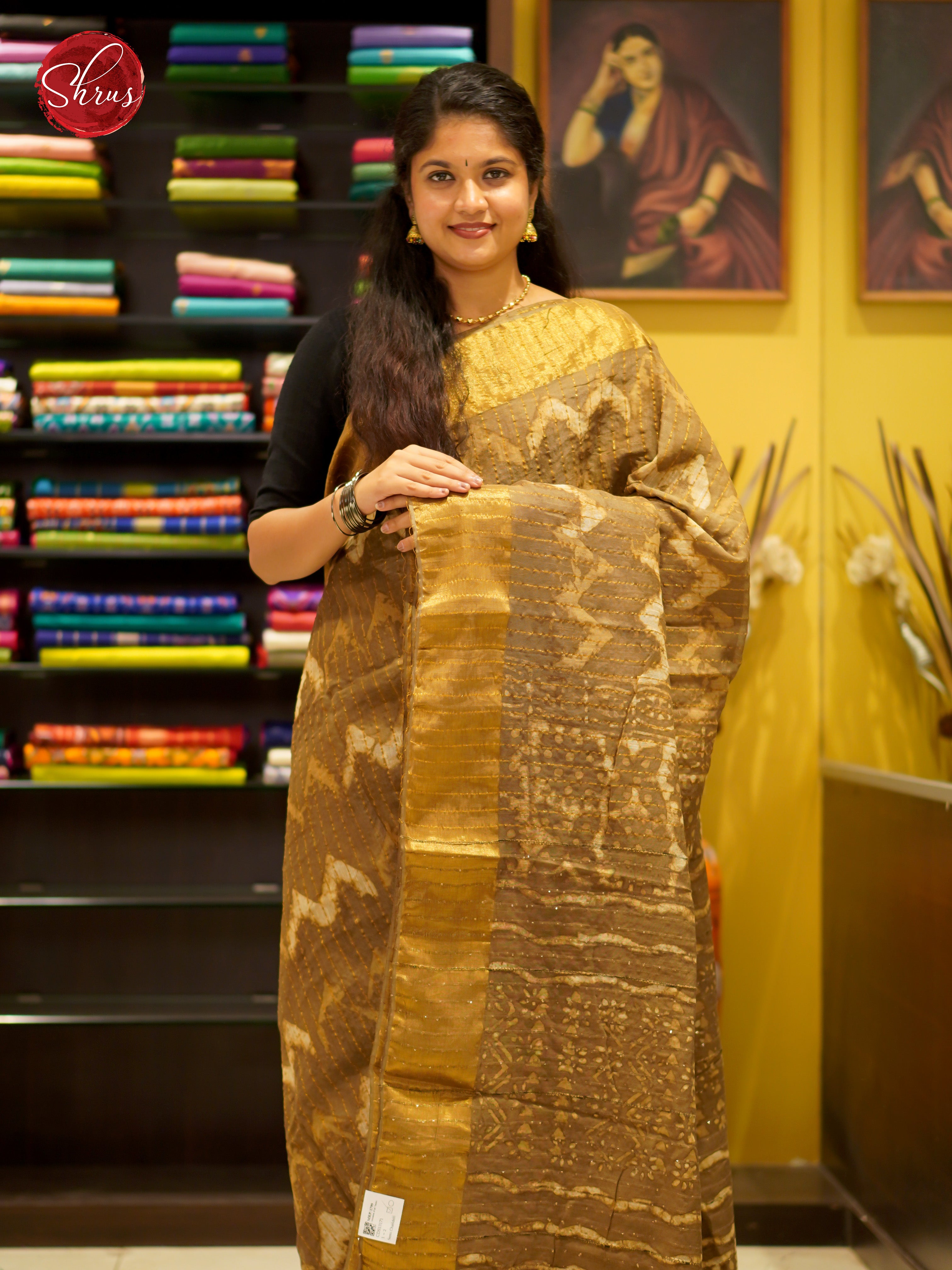 CDS13171 - Semi Chanderi - Shop on ShrusEternity.com