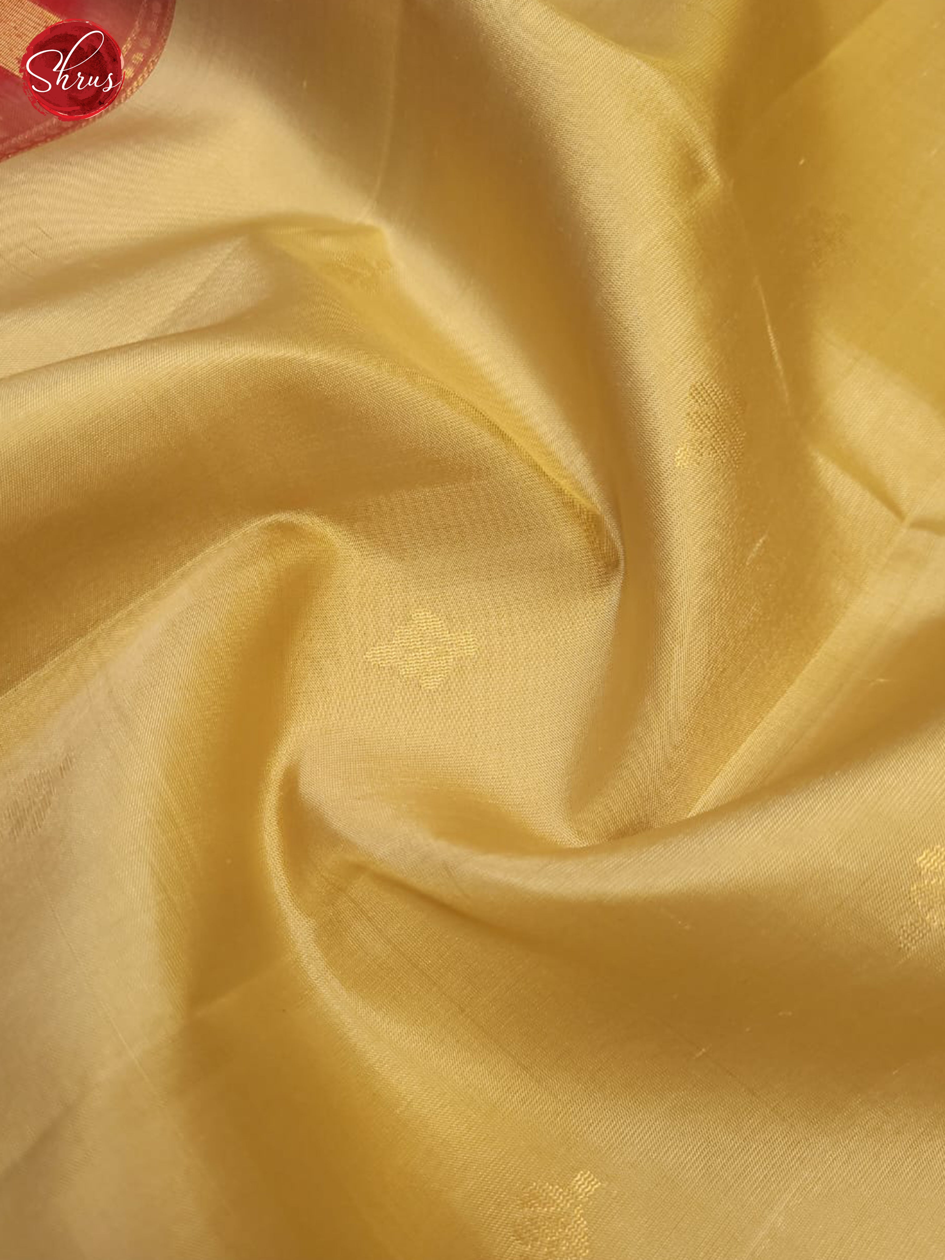 Beige And Red- Soft Silk Saree - Shop on ShrusEternity.com