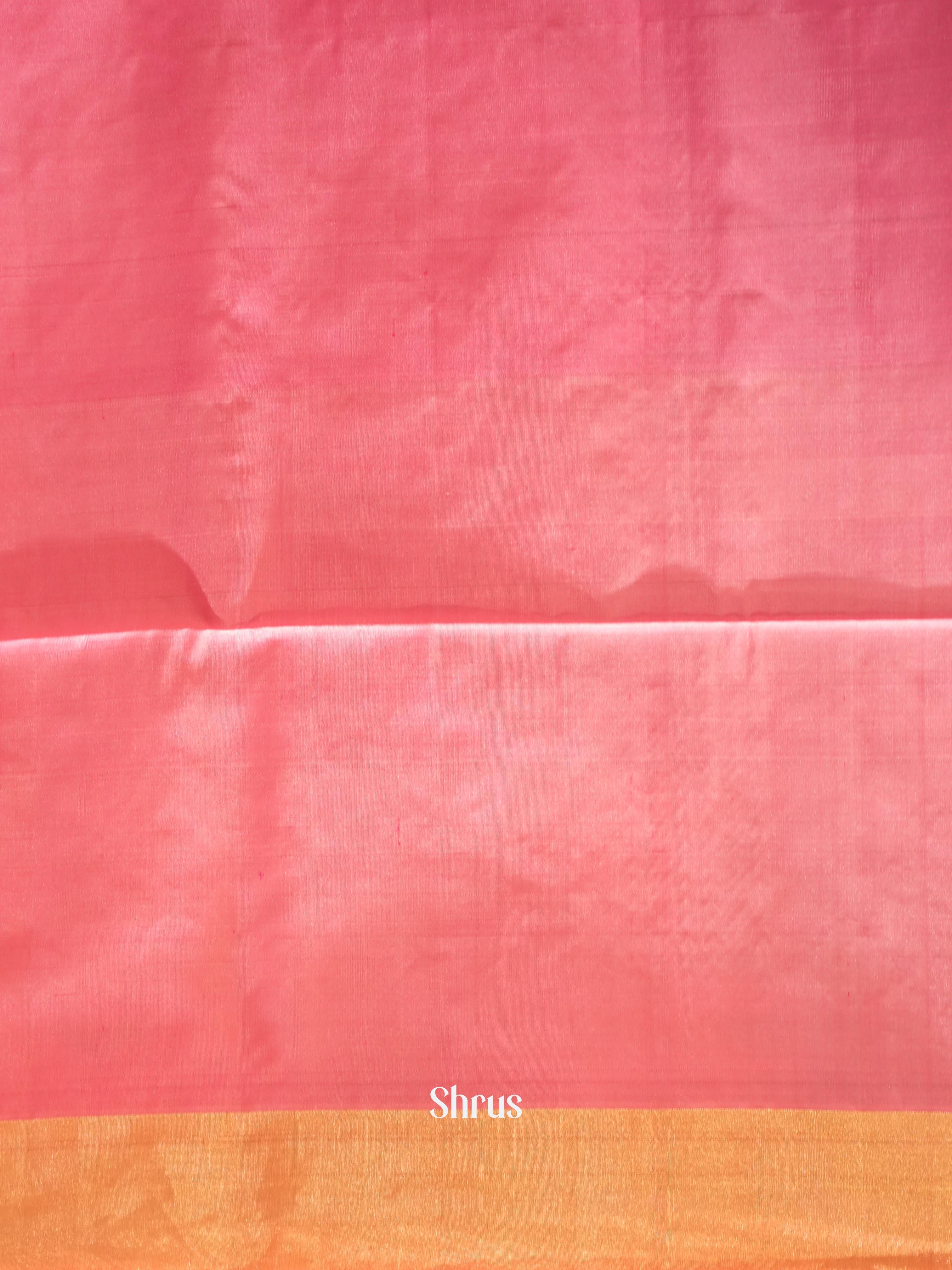 Pink And Grey- Soft SiIk Saree - Shop on ShrusEternity.com