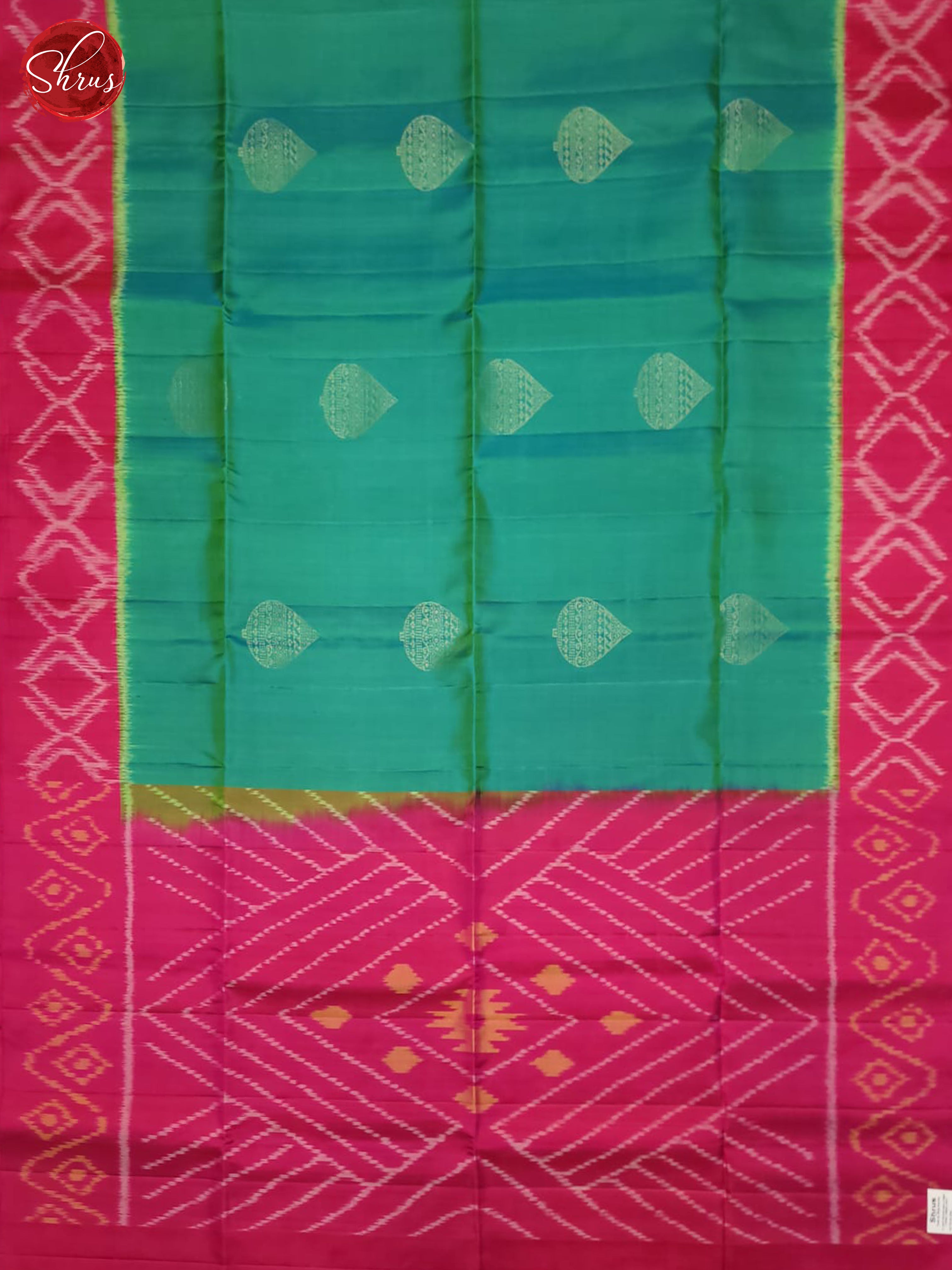 Blue And Pink- Soft Silk Saree - Shop on ShrusEternity.com