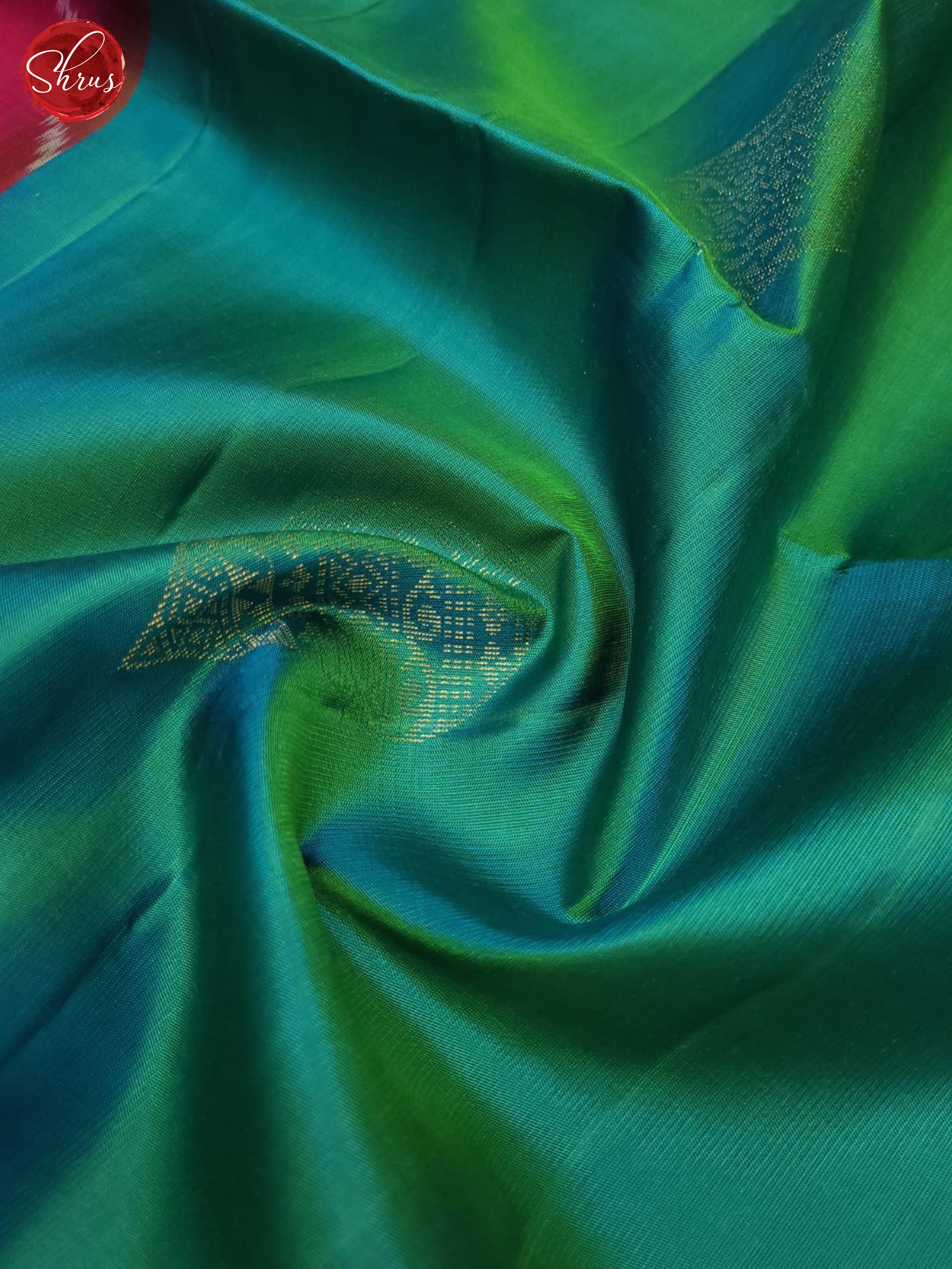 Blue And Pink- Soft Silk Saree - Shop on ShrusEternity.com