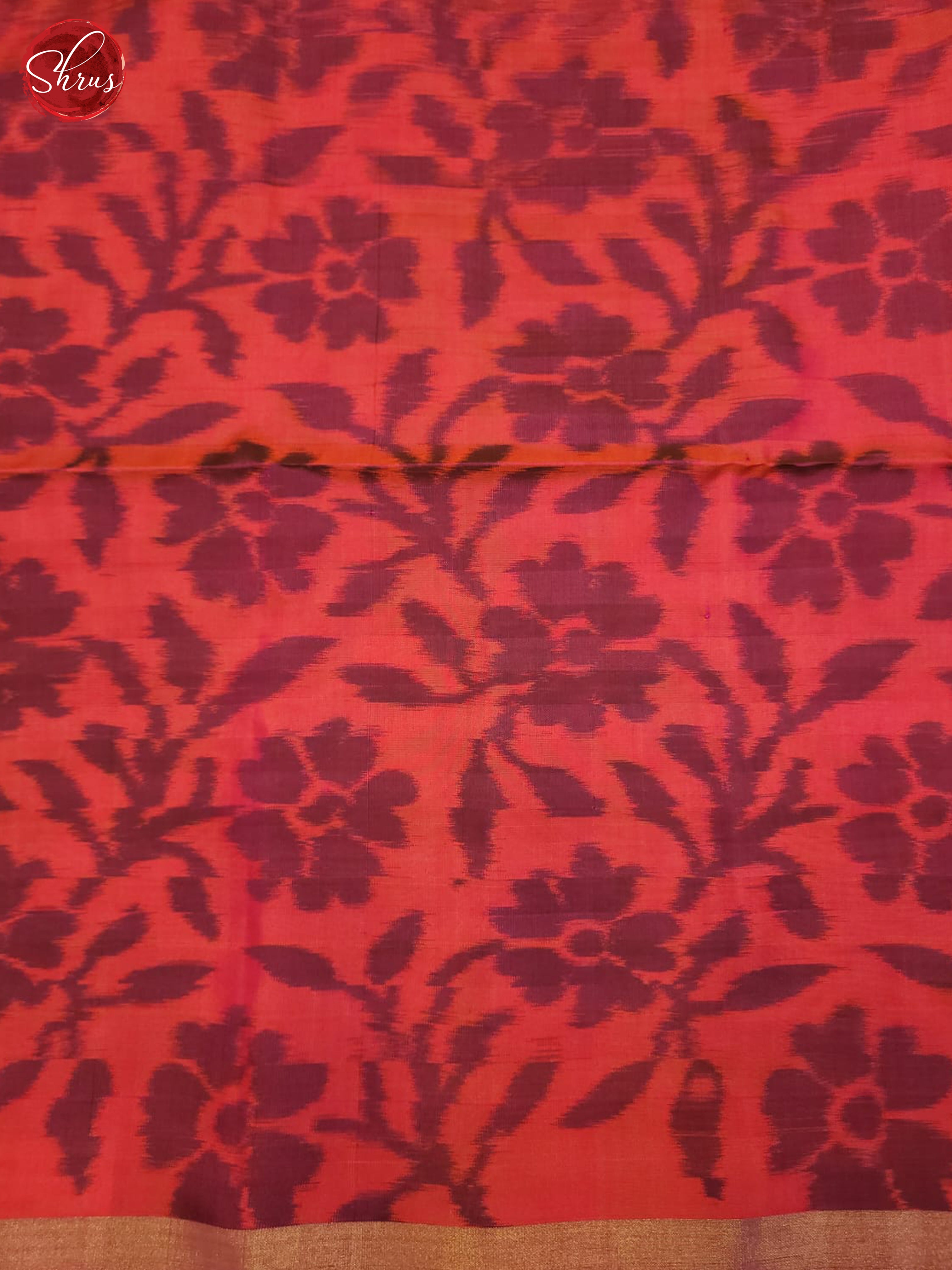 Pink And Gold- Soft Silk Saree - Shop on ShrusEternity.com