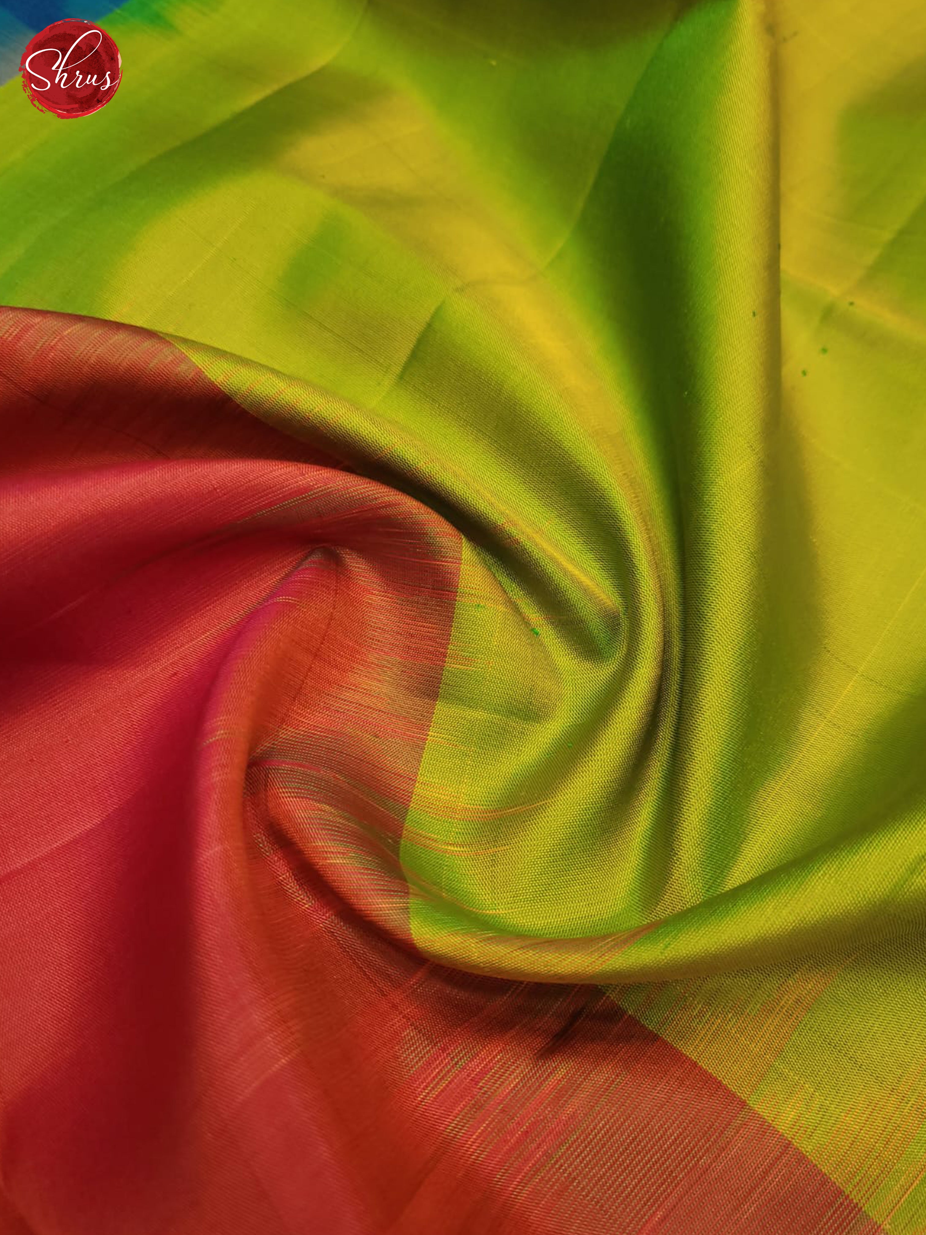 Blue And Green- Soft Silk Saree - Shop on ShrusEternity.com