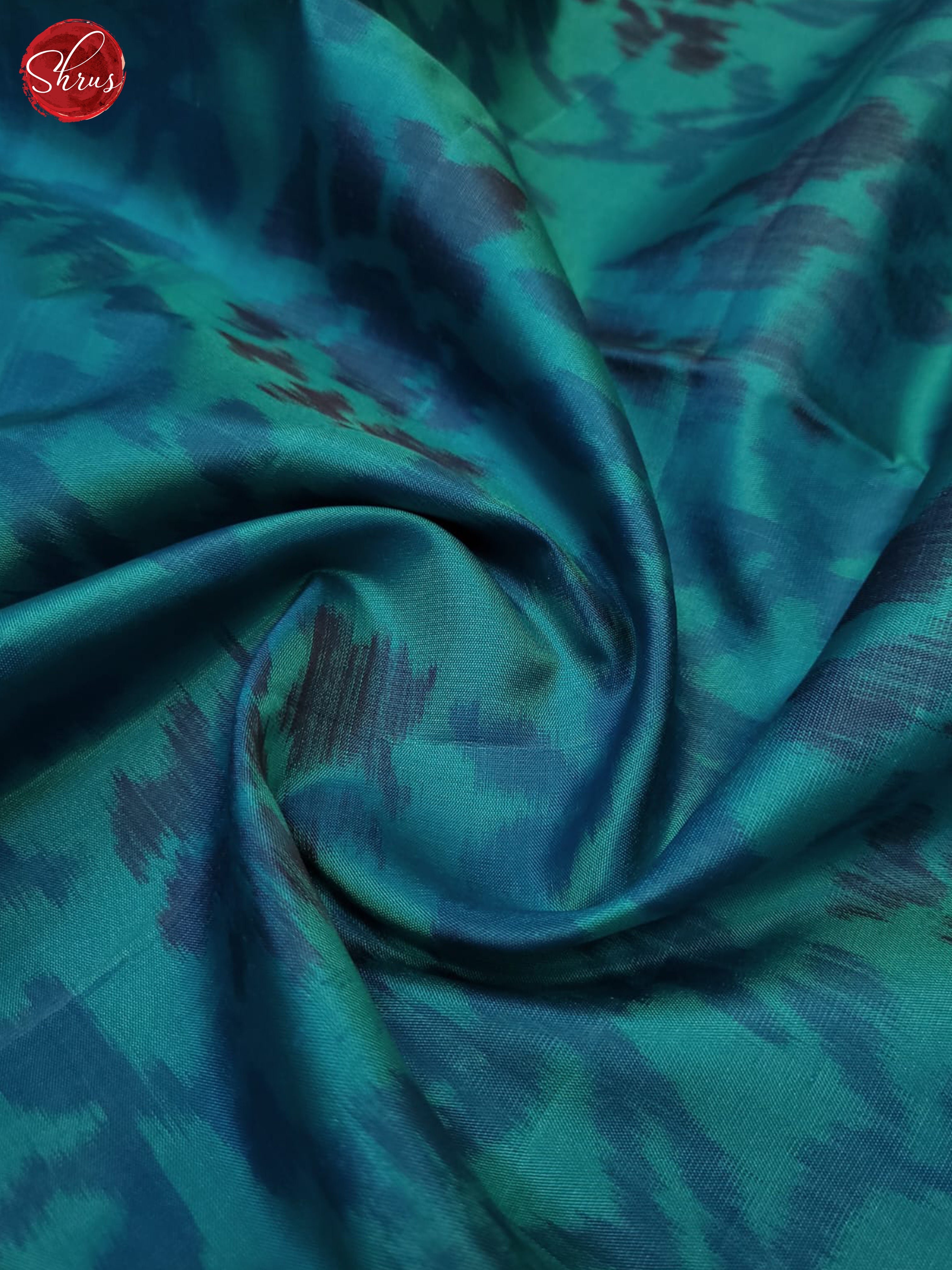 Blue And Black- Soft Silk Saree - Shop on ShrusEternity.com