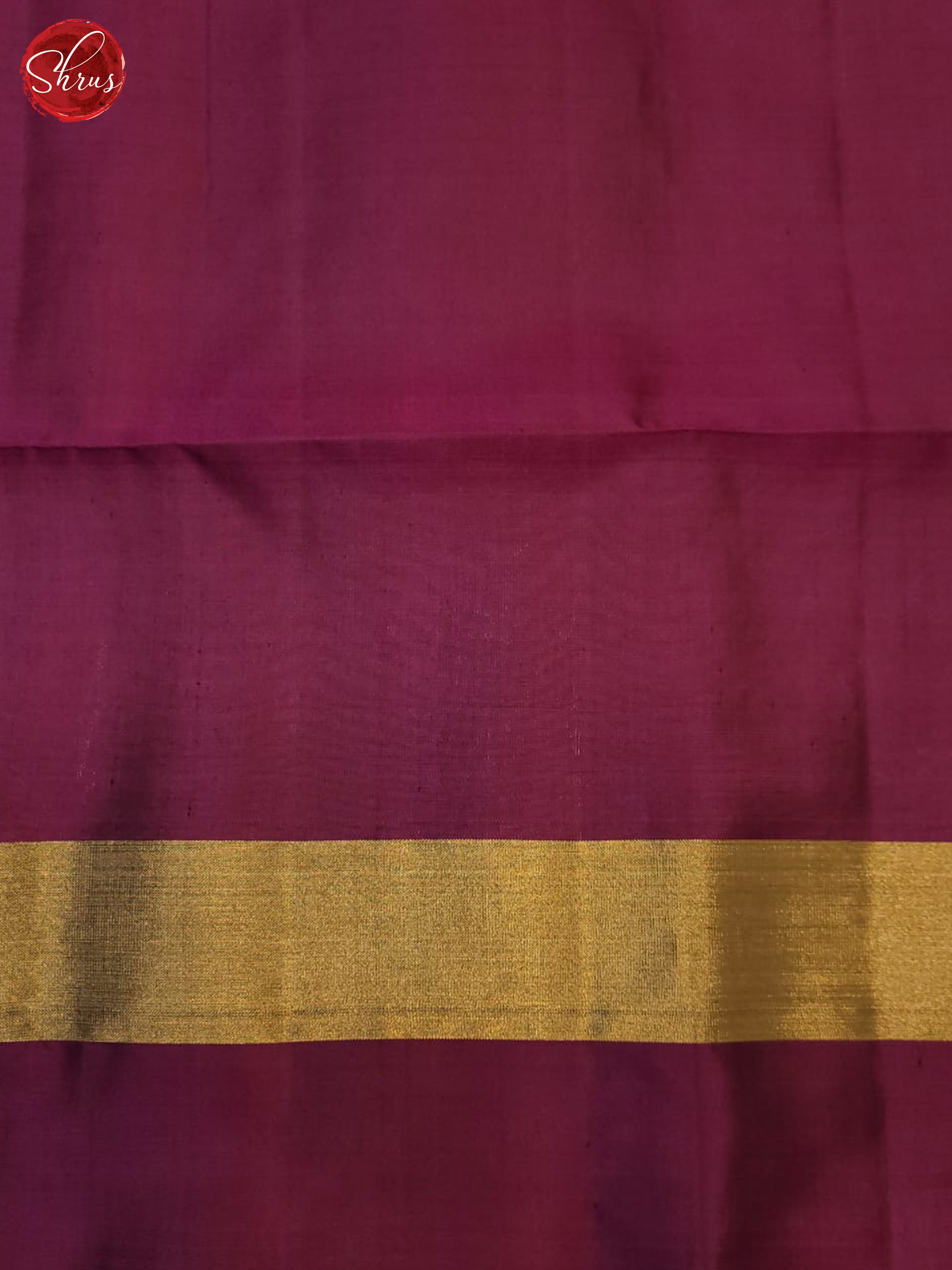 Yellow And Wine- Soft Silk Saree - Shop on ShrusEternity.com