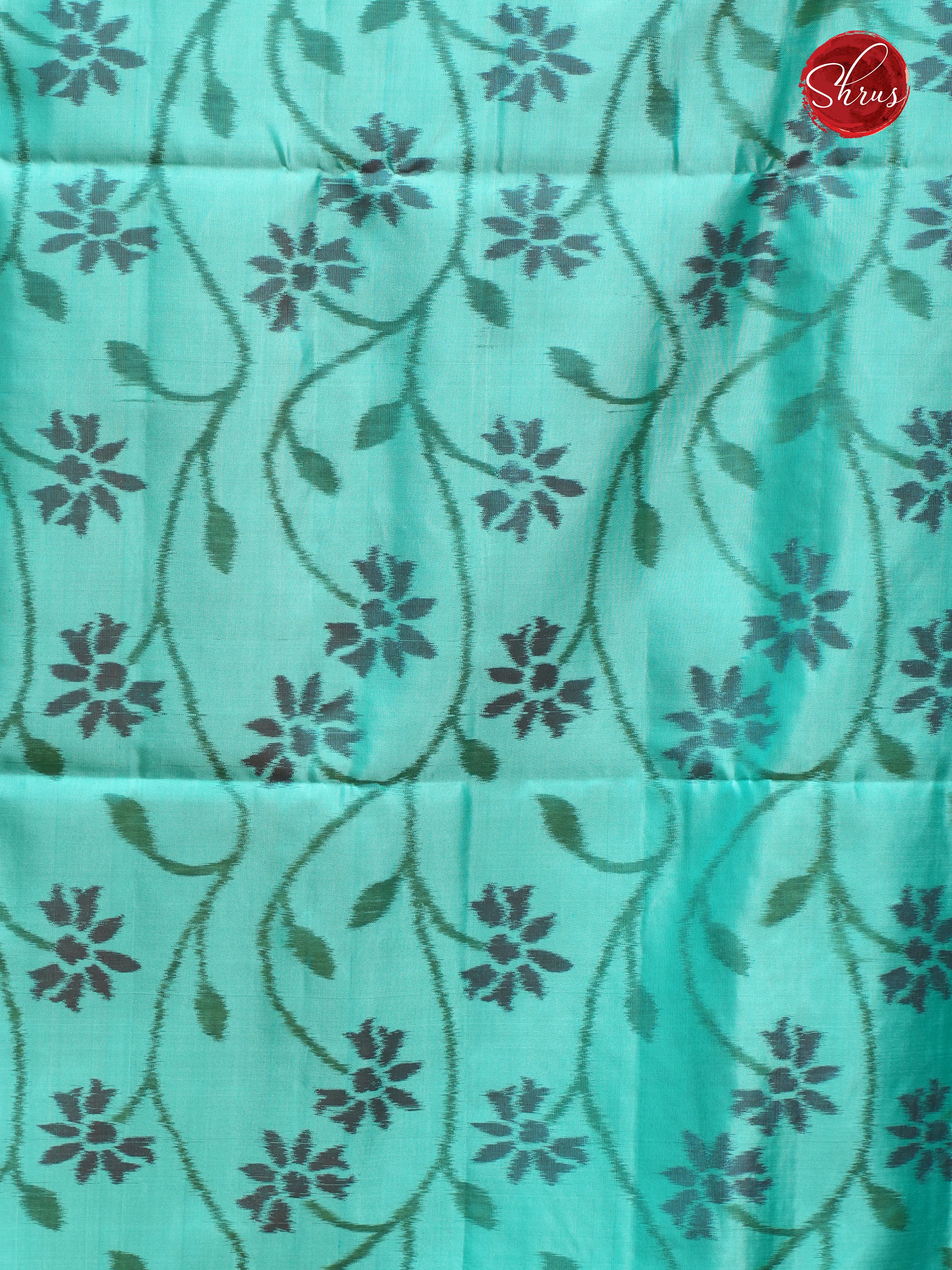 Yellow & Blue - Soft Silk Saree - Shop on ShrusEternity.com