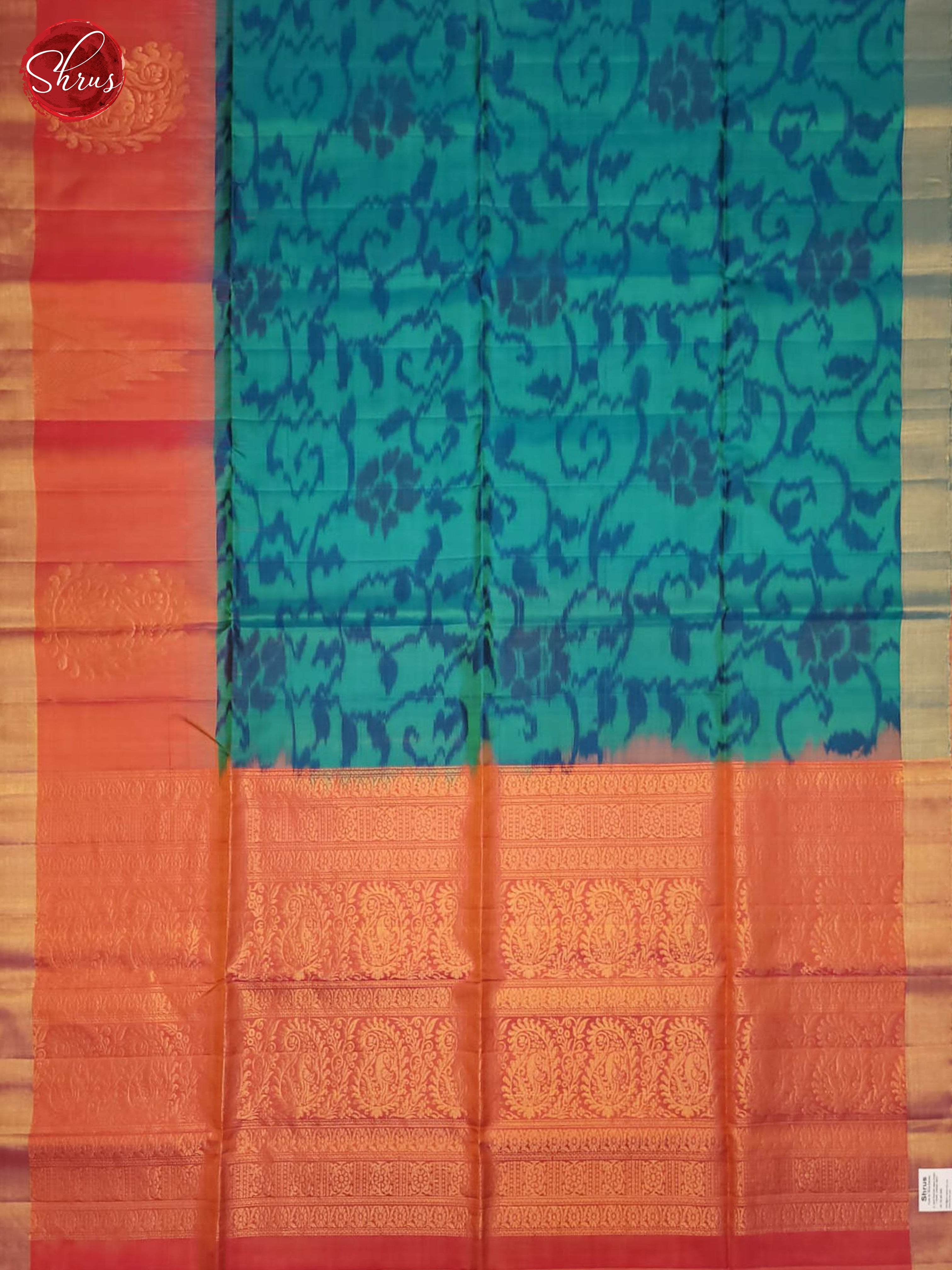 Blue And Pink- Soft Silk Saree - Shop on ShrusEternity.com
