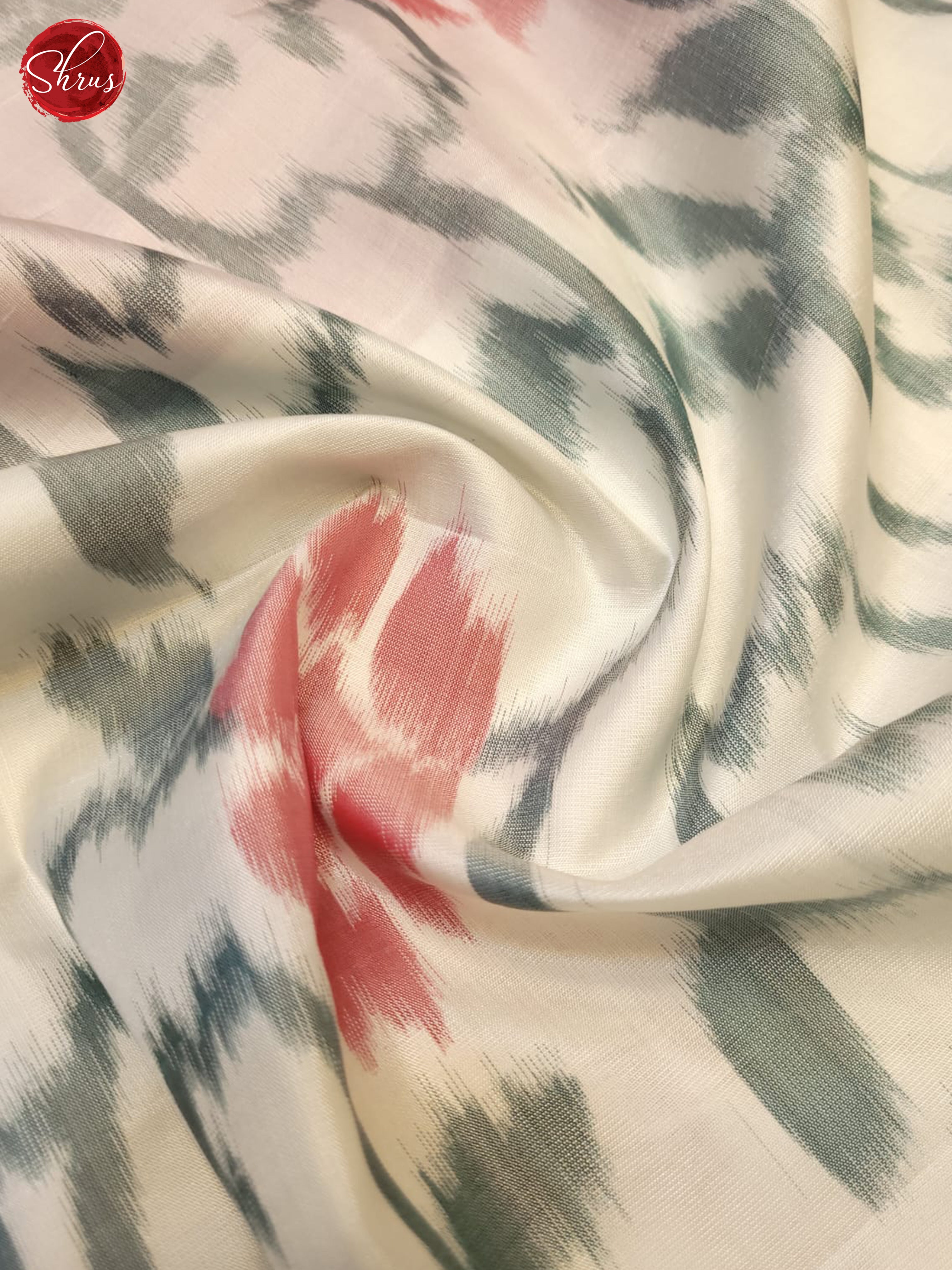 Cream And Red- Soft Silk Saree - Shop on ShrusEternity.com